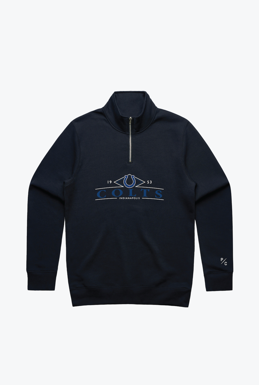 Indianapolis Colts Quarter Zip - Navy