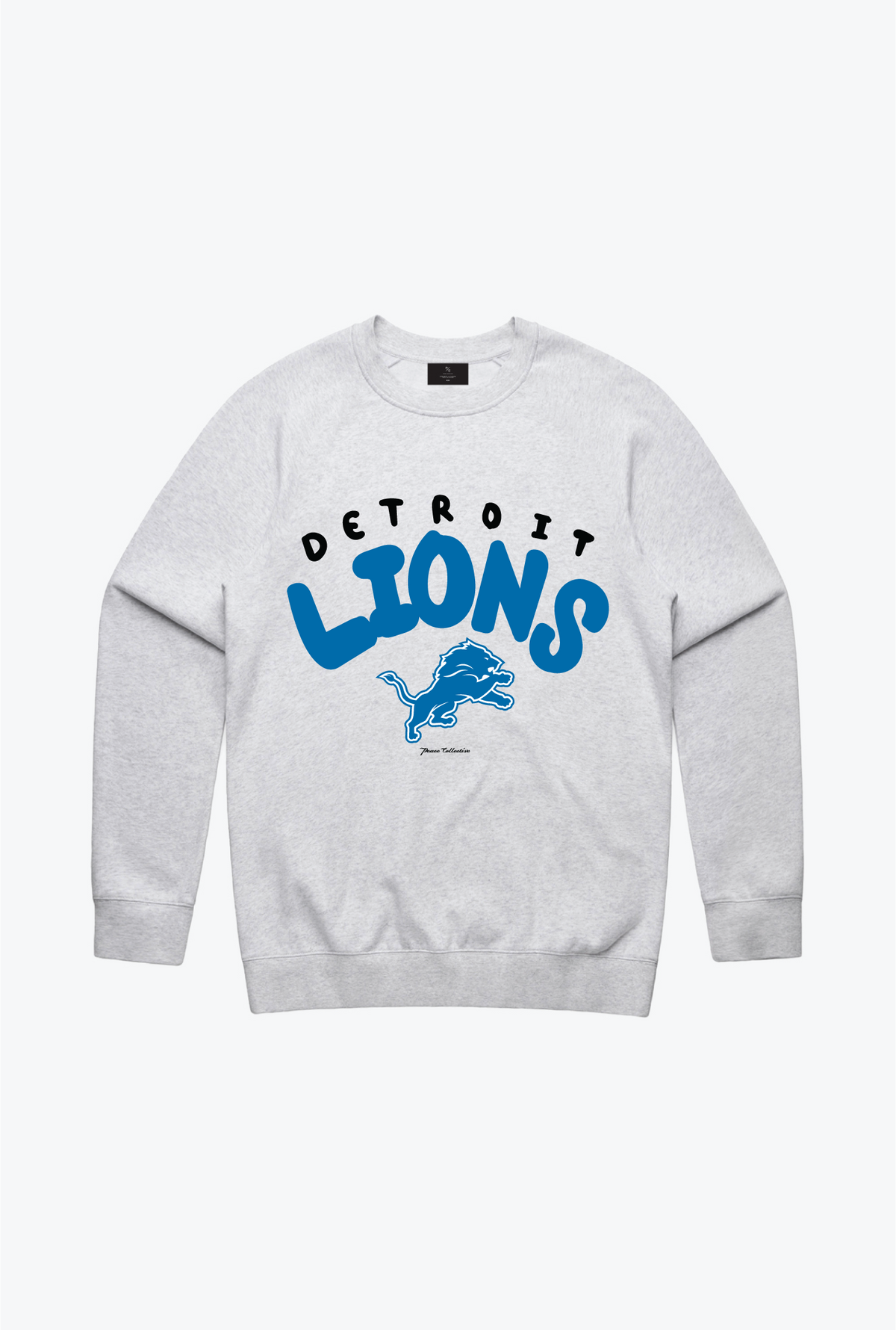 Detroit Lions Heavyweight Crewneck - Grey