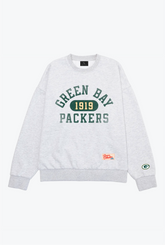 Pull ras du cou épais Athletic Club des Packers de Green Bay - Cendre