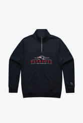 New England Patriots Quarter Zip - Navy