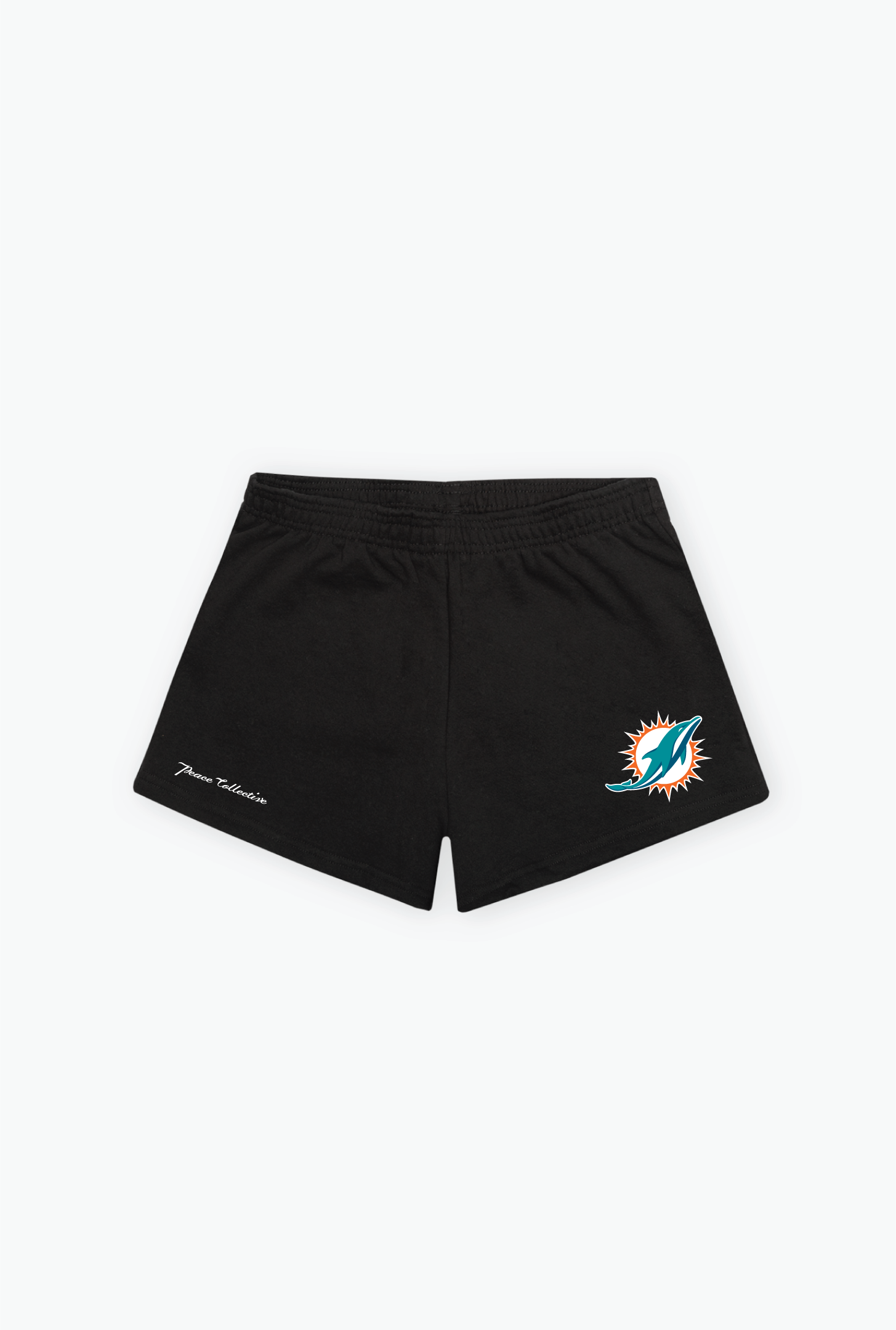 Miami Dolphins Women's Fleece Shorts - Black