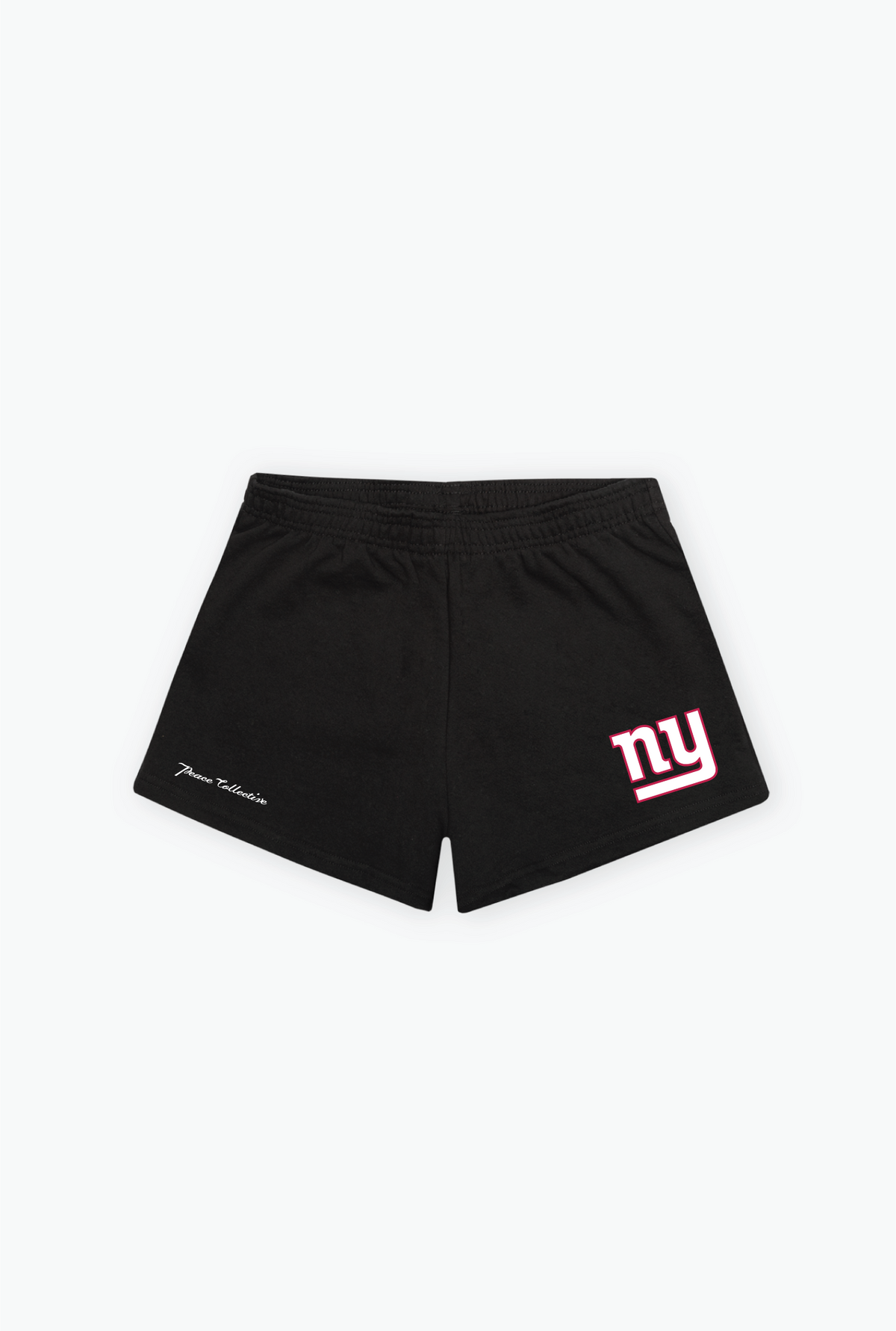 New York Giants Women's Fleece Shorts - Black