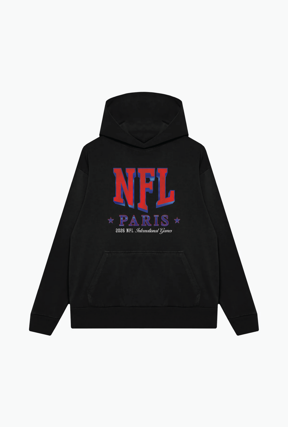NFL Paris Heavyweight Hoodie - Black