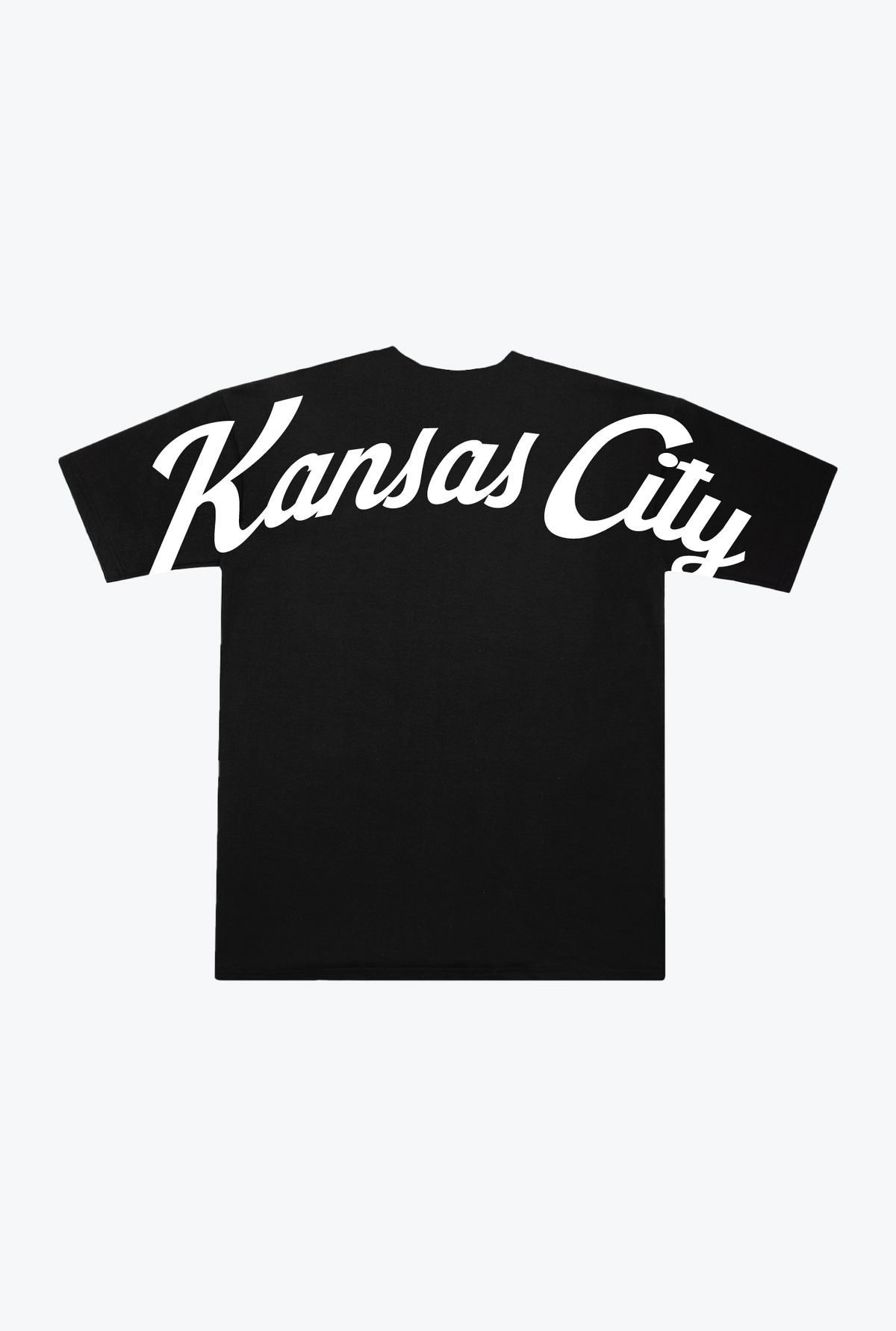 Kansas City Chiefs Script Heavyweight T-Shirt - Black
