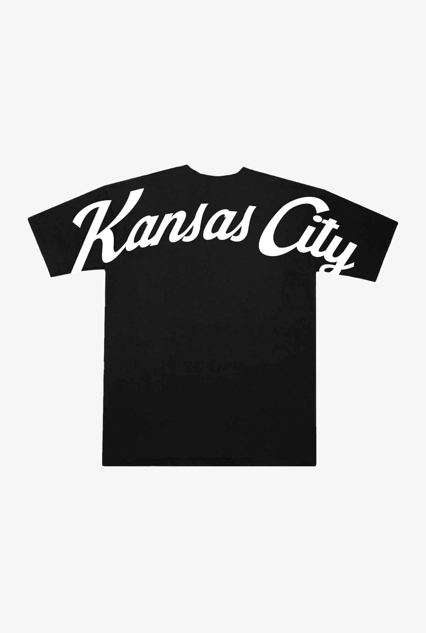 Kansas City Chiefs Script Heavyweight T-Shirt - Black
