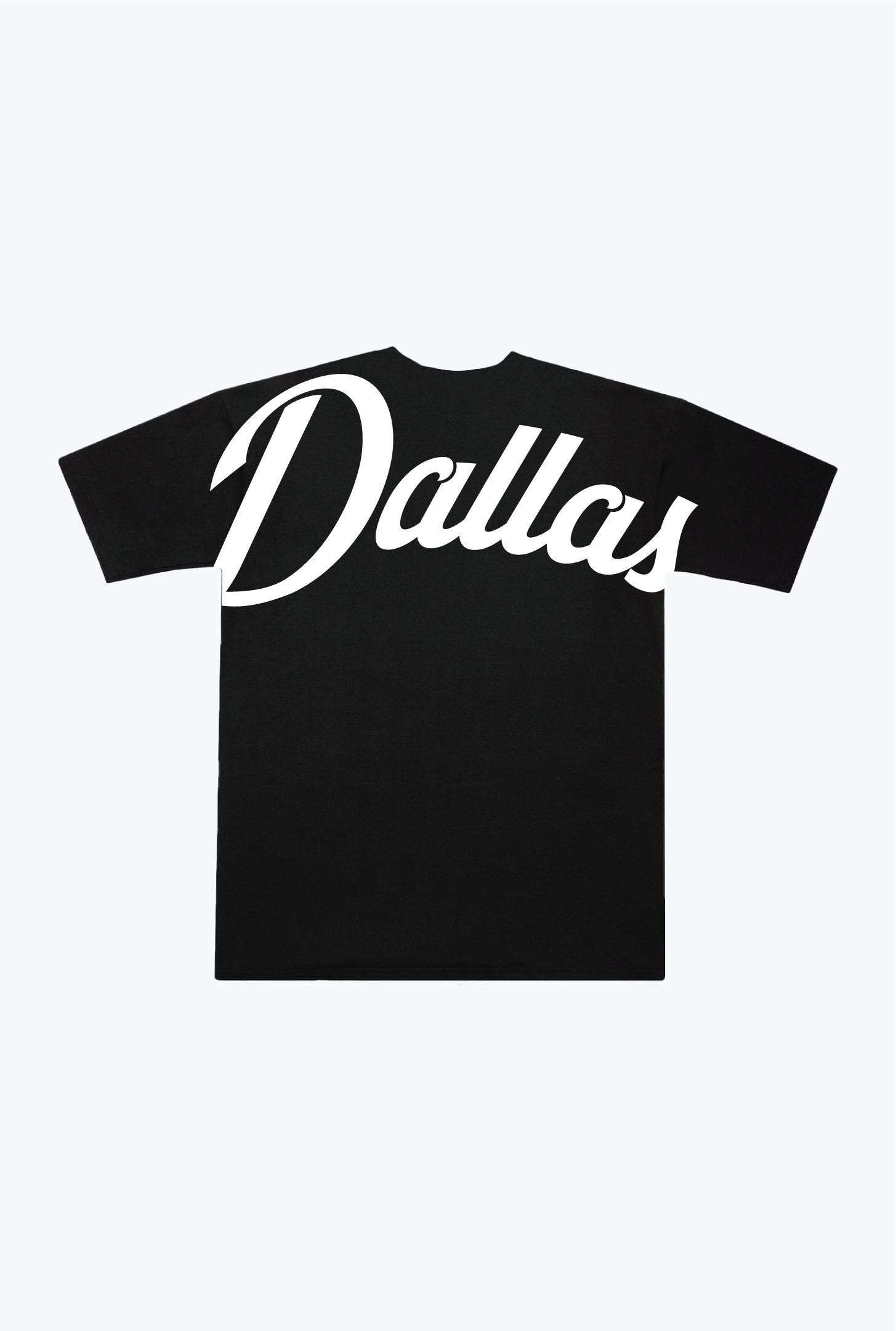 Dallas Cowboys Script Heavyweight T-Shirt - Black