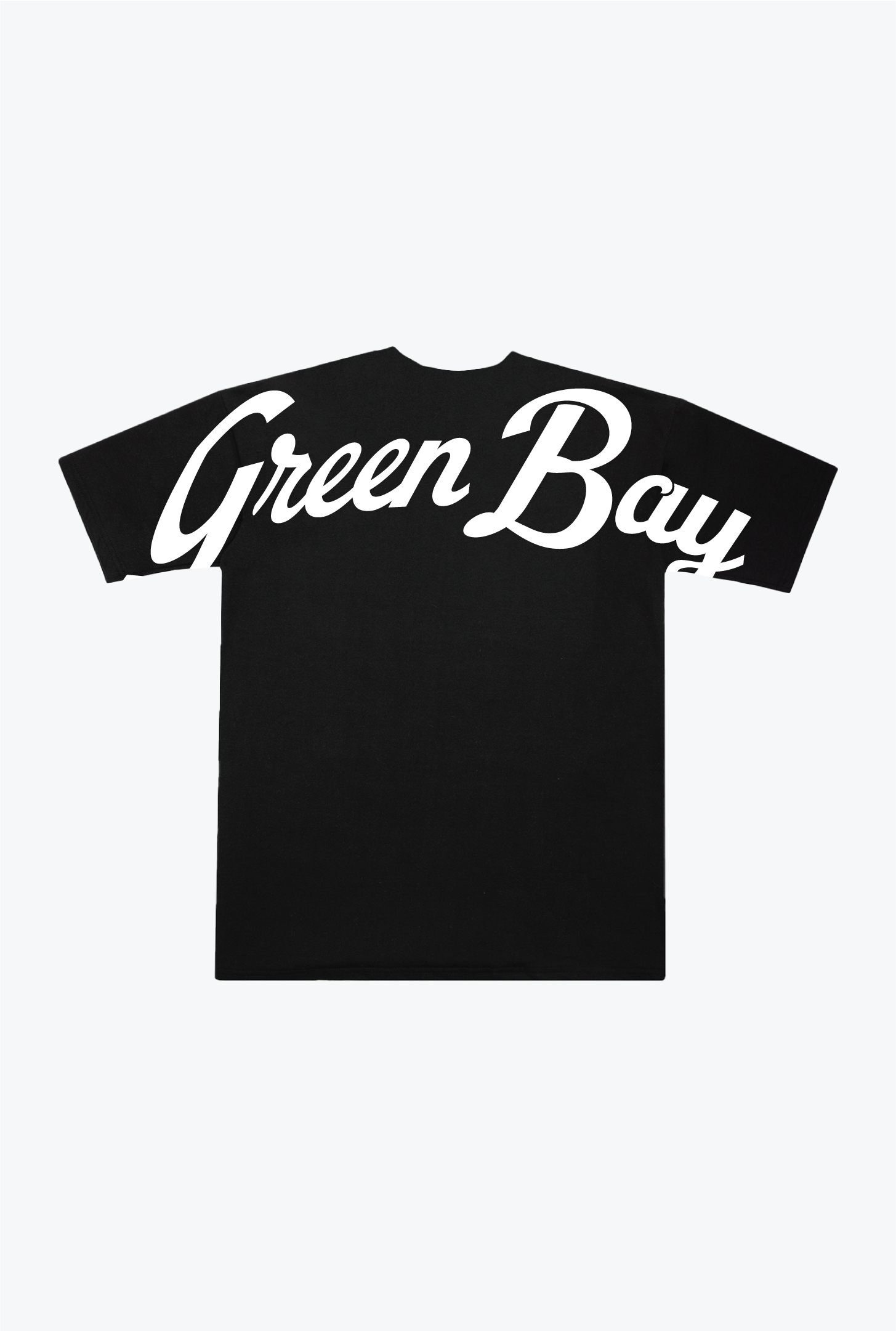 Green Bay Packers Script Heavyweight T-Shirt - Black