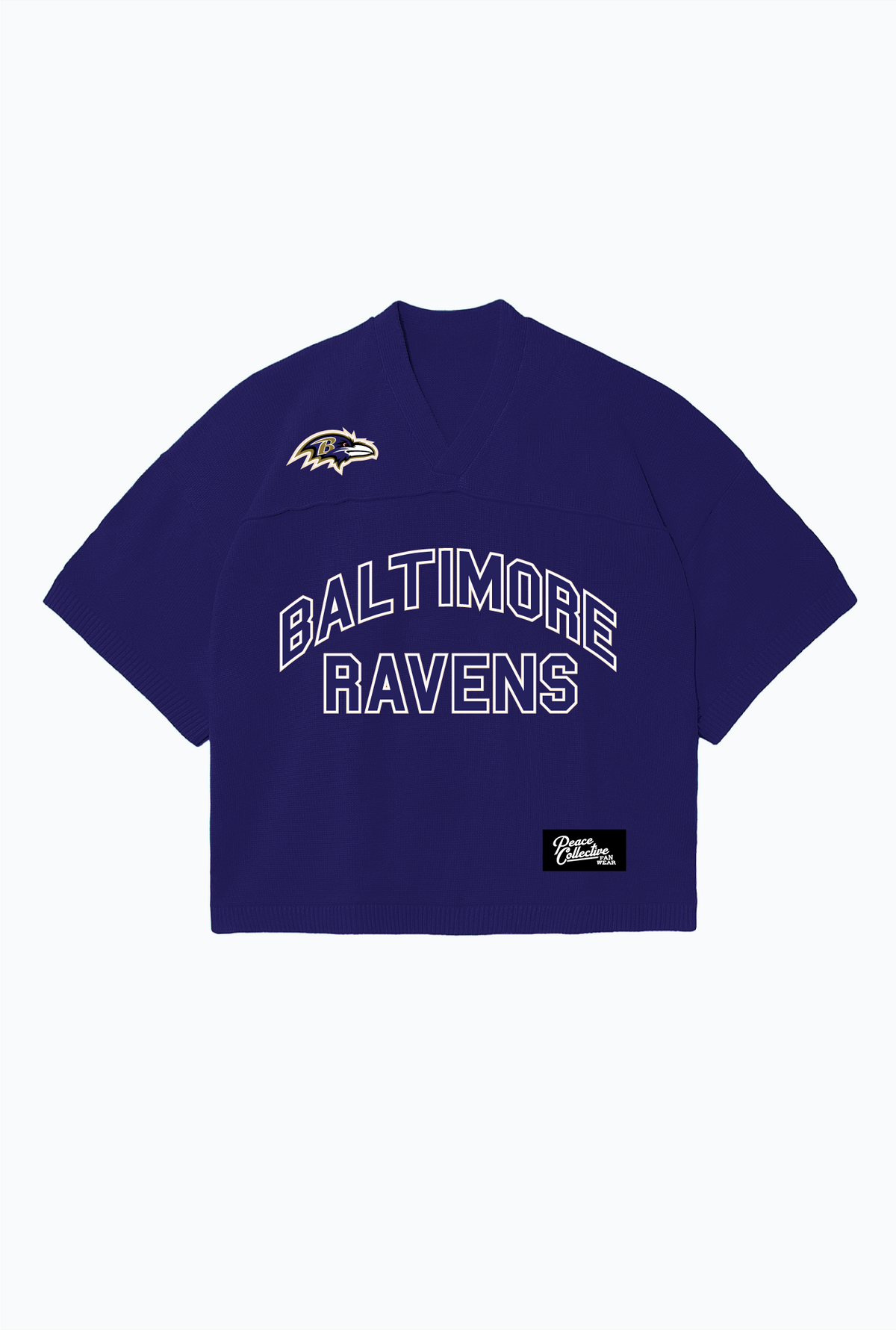 Lamar Jackson Knit Sweater - Purple