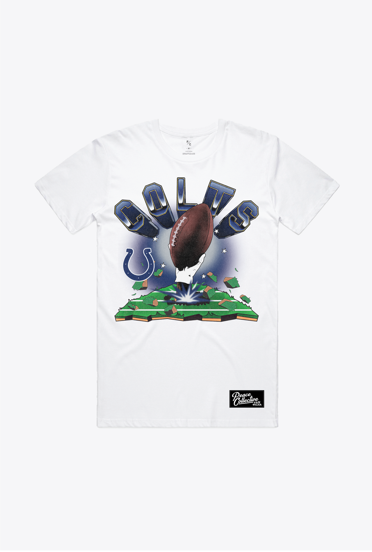 Indianapolis Colts Vintage Clubhouse T-Shirt - White