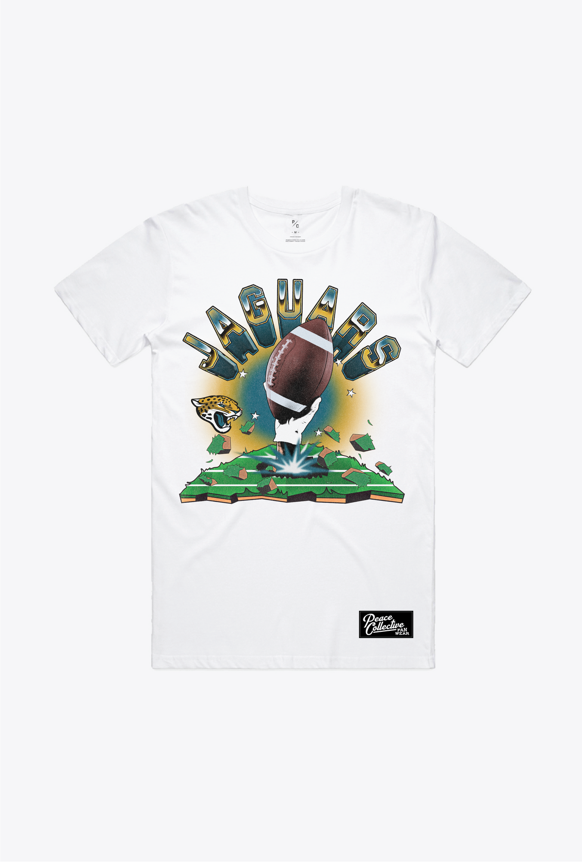 Jacksonville Jaguars Vintage Clubhouse T-Shirt - White