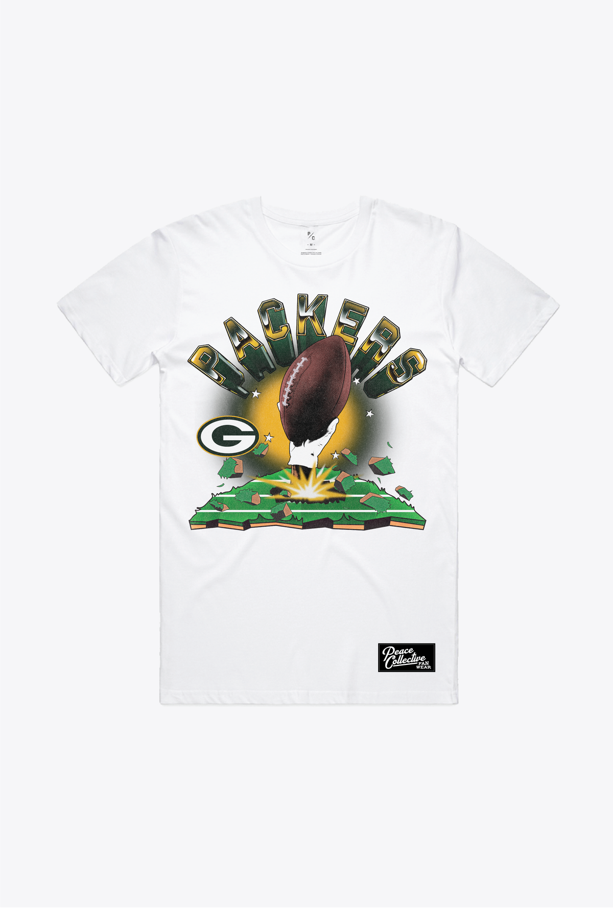 Green Bay Packers Vintage Clubhouse T-Shirt - White