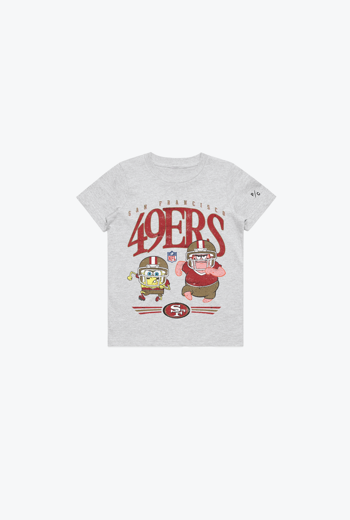 Spongebob & Patrick Rush Kids T-Shirt - San Francisco 49ers