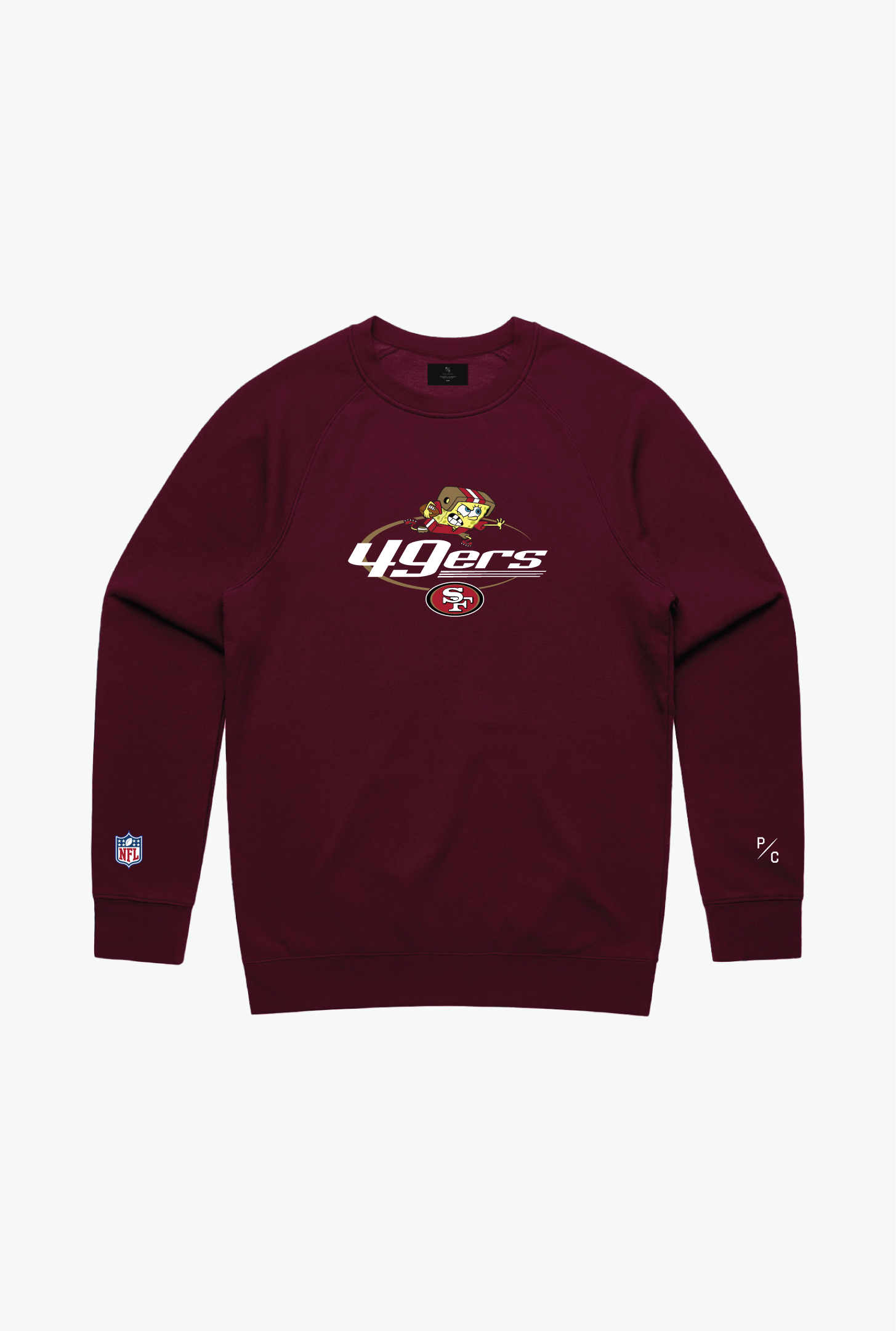 NFL x Nickelodeon Embroidered Crewneck - San Francisco 49ers