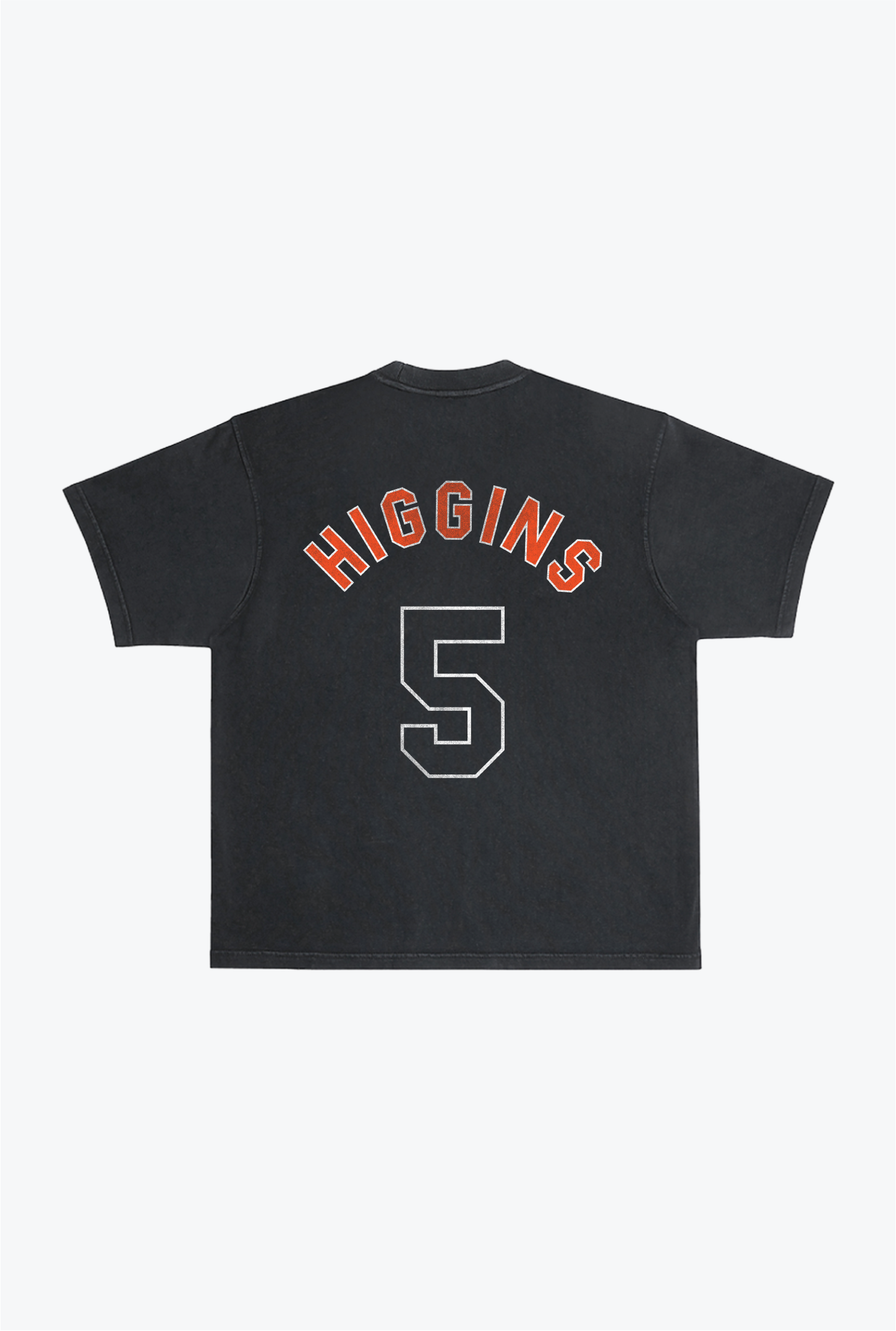 T-shirt épais teint en pièce Tee Higgins - Noir