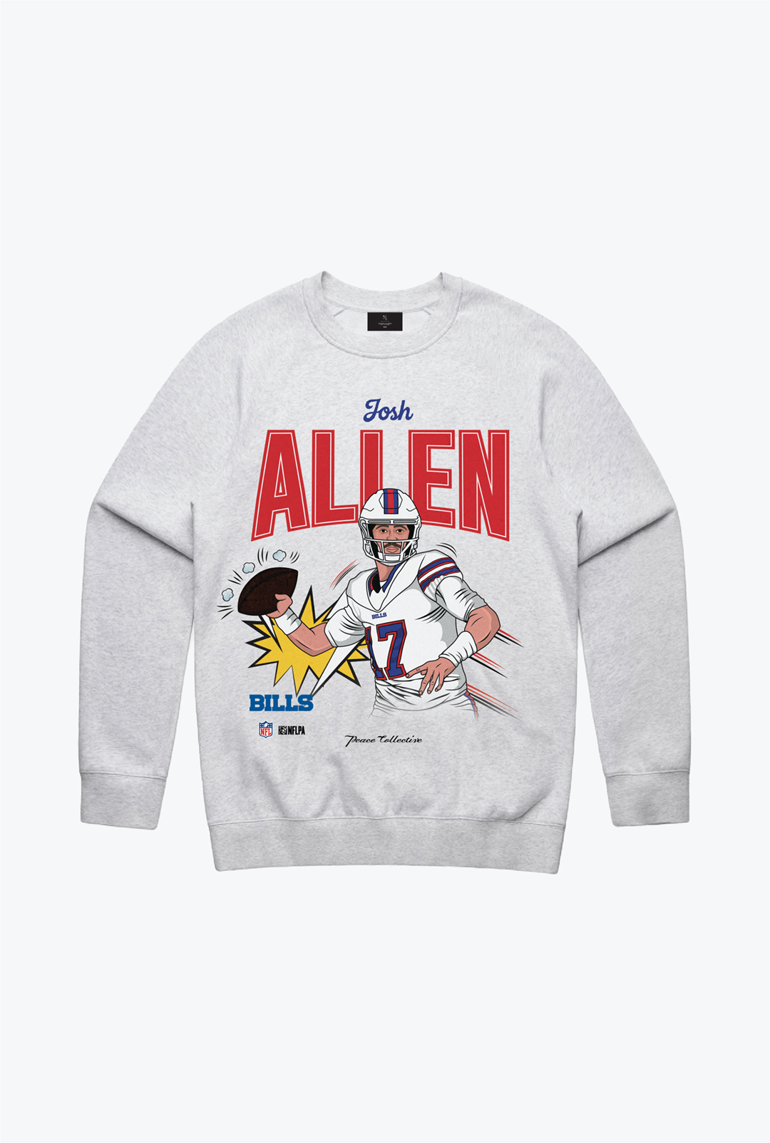 Josh Allen Crewneck - Ash