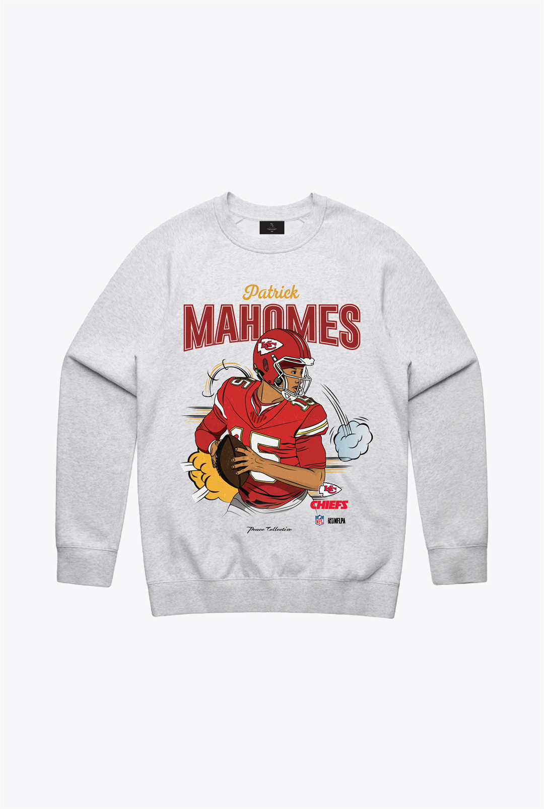 Patrick Mahomes Crewneck - Ash