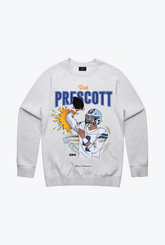 Dak Prescott Crewneck - Ash