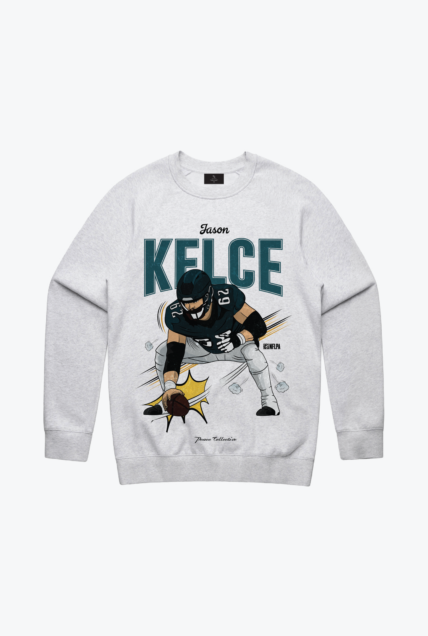 Jason Kelce Crewneck - Ash