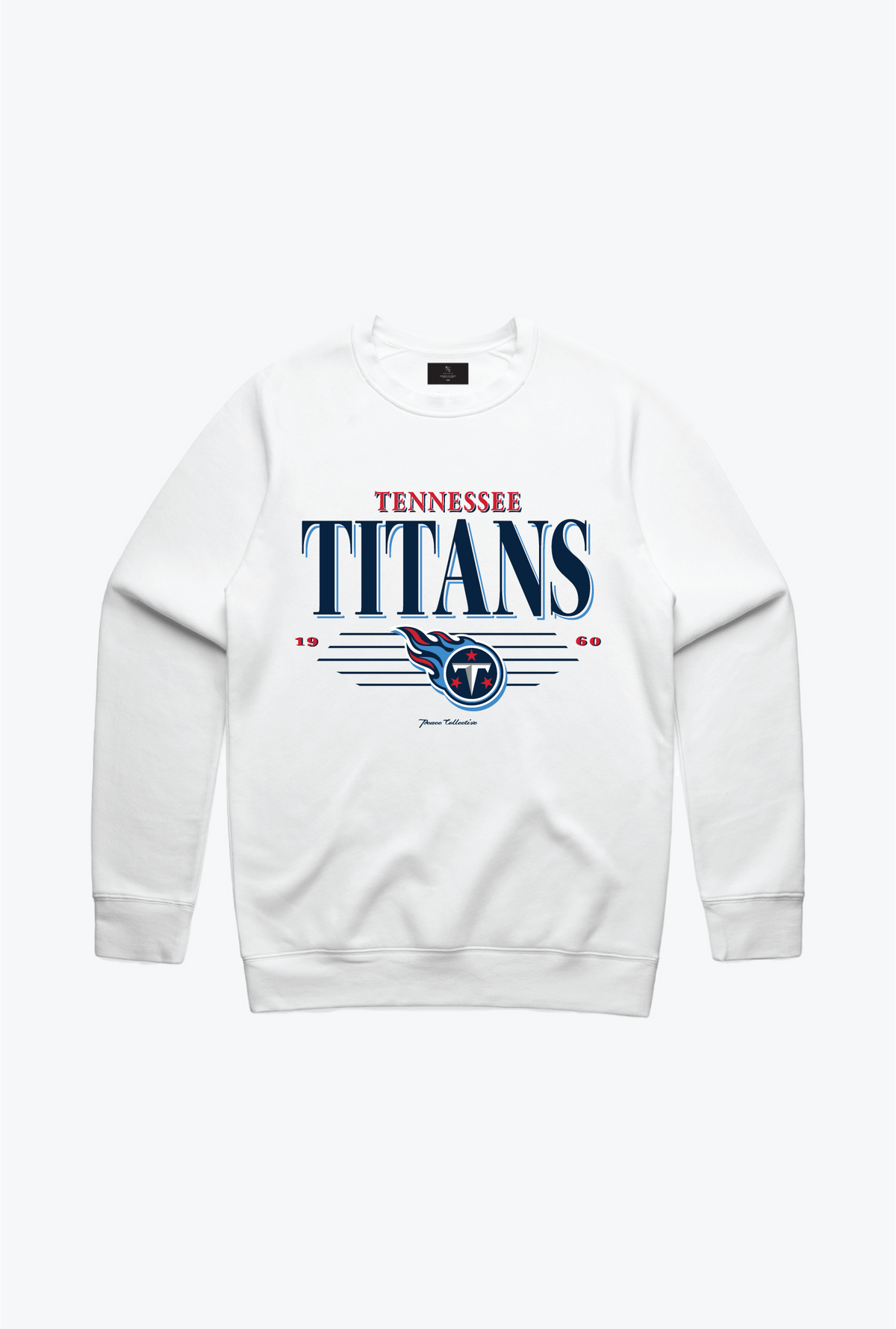 Tennessee Titans Vintage Crewneck - White