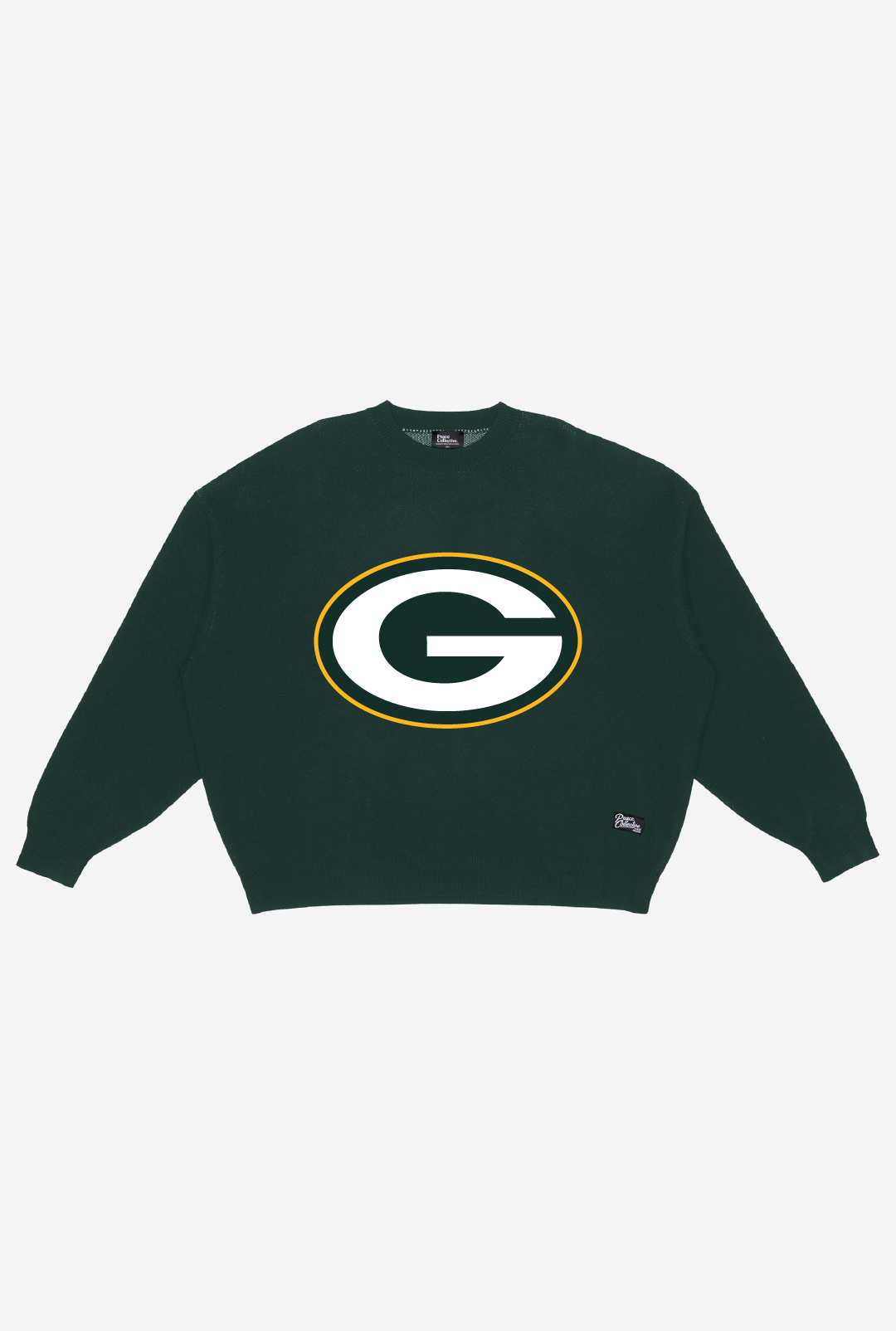 Green Bay Packers Oversized Knit Sweater - Forest Green