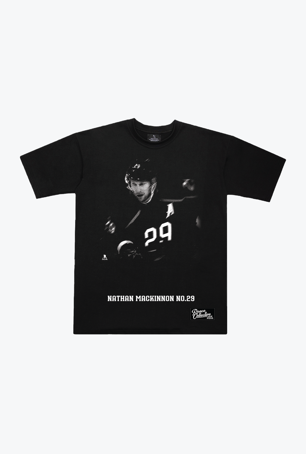 Nathan MacKinnon Memorial Heavyweight T-Shirt - Black