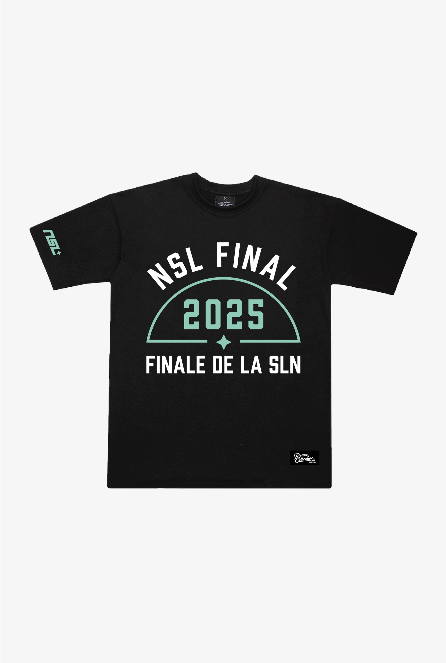 NSL Final 2025 Heavyweight T-Shirt - Black
