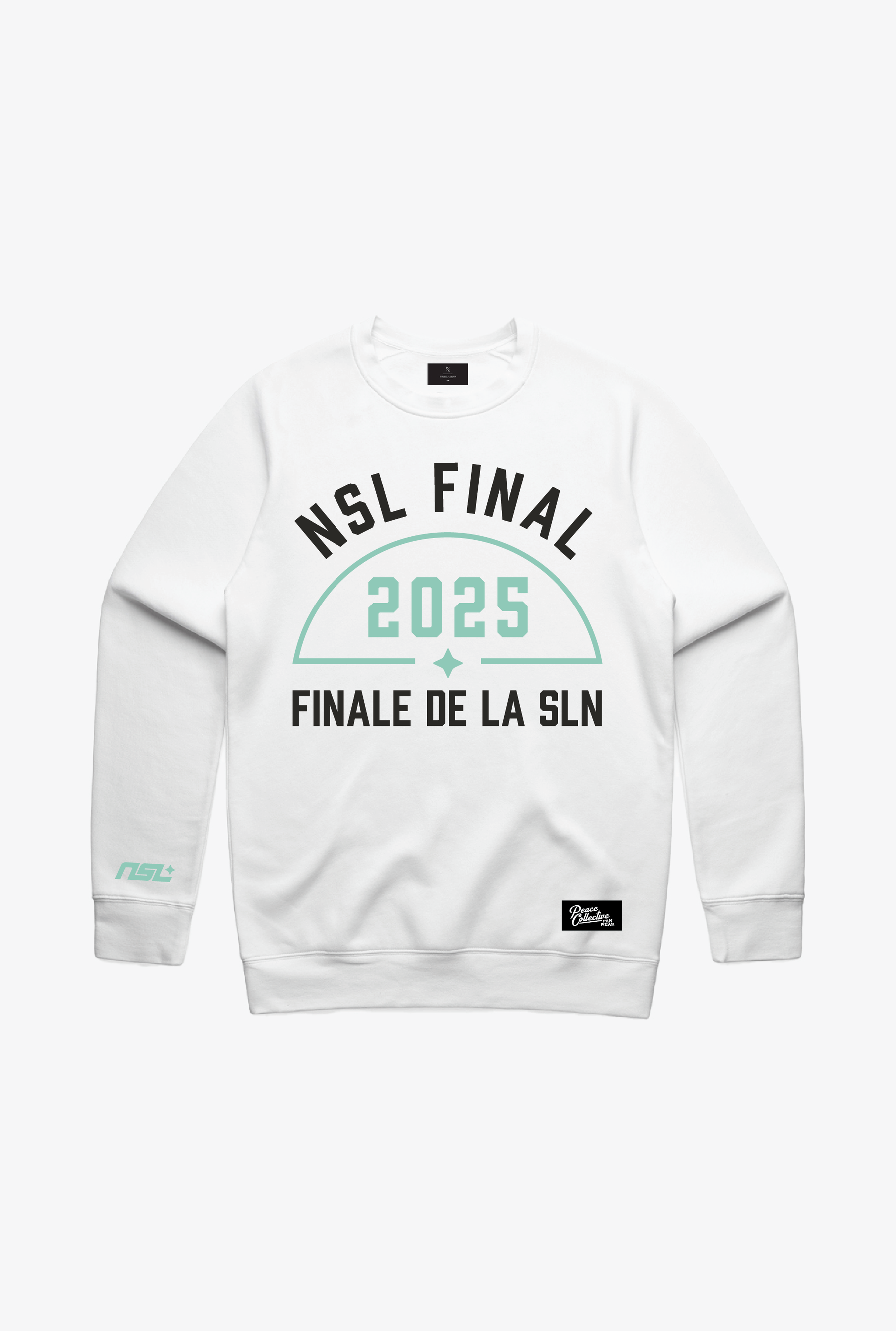 NSL Final 2025 Crewneck - White