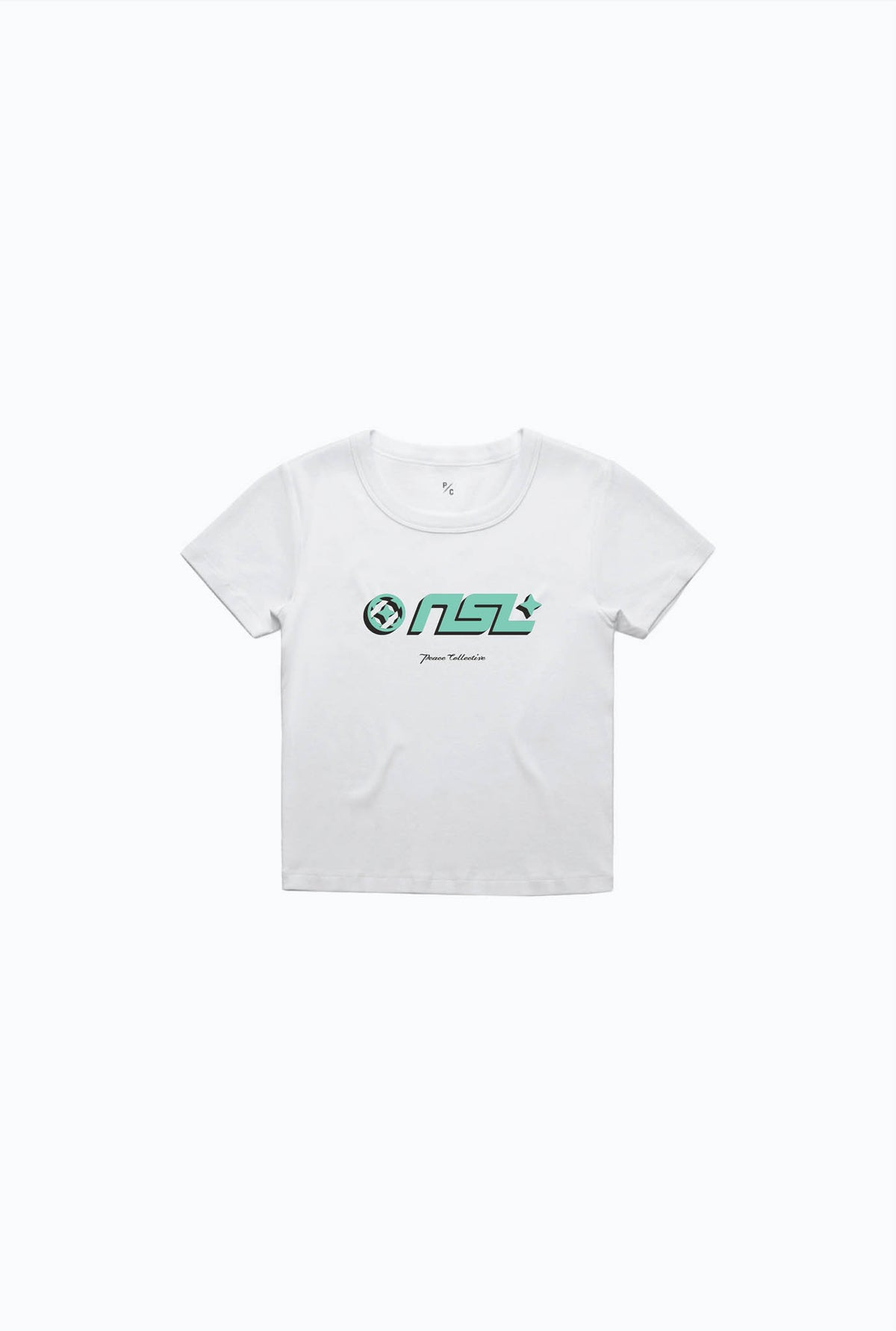 NSL Baby Tee - White