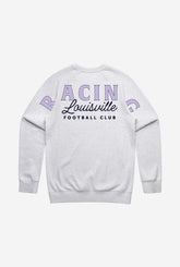Racing Louisville FC Spirit Crewneck - Ash