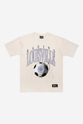 Racing Louisville FC Heavyweight T-Shirt - Ivory