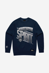 Washington Spirit Vintage Crewneck - Navy
