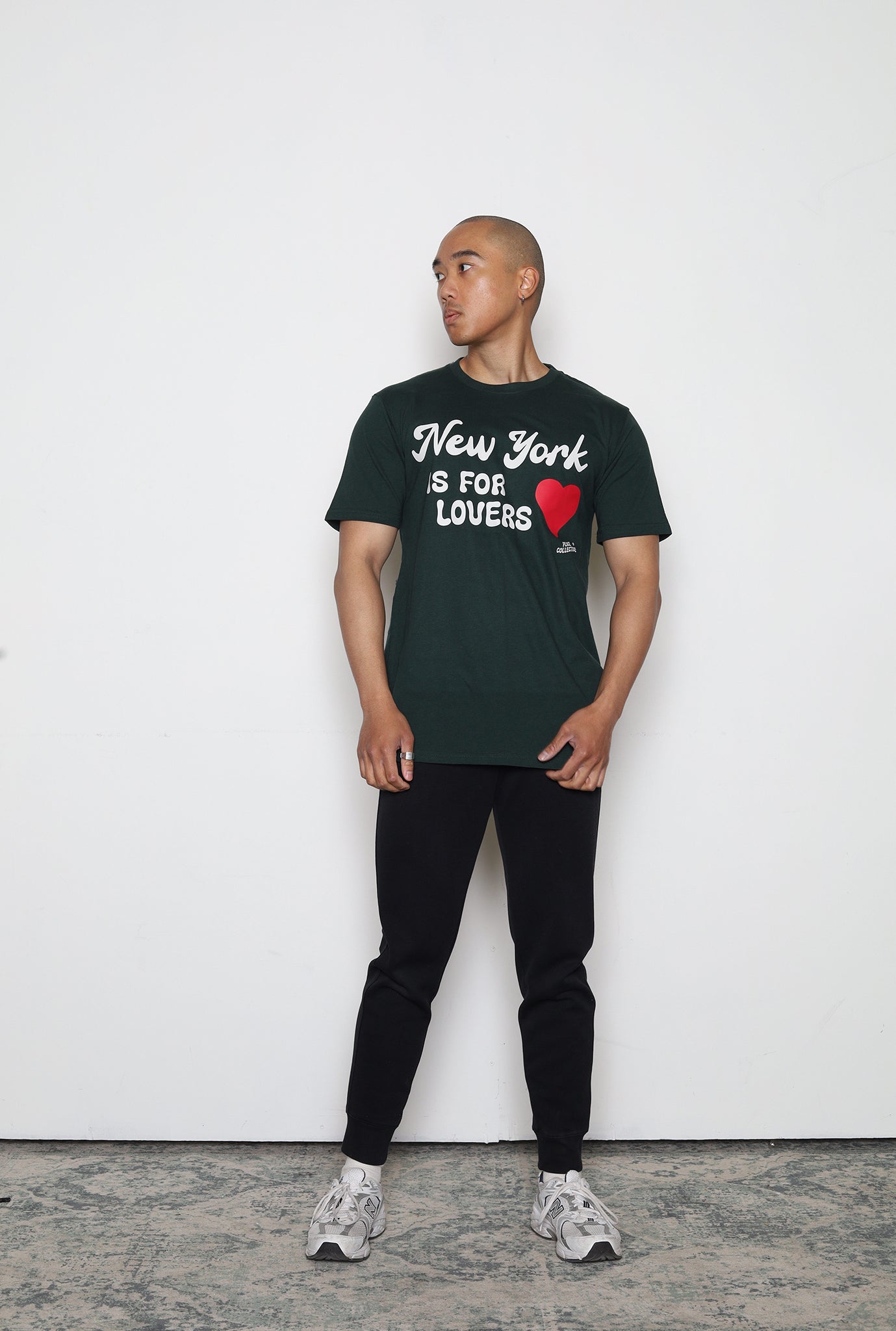 New York is for Lovers T-Shirt - Pine Green