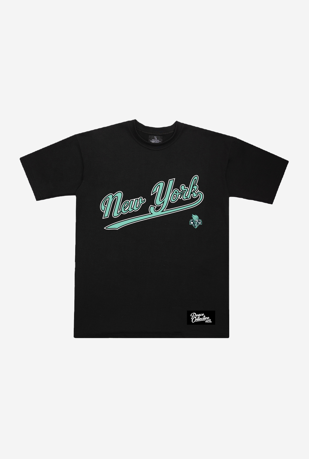 New York Liberty Spirit Heavyweight T-Shirt - Black