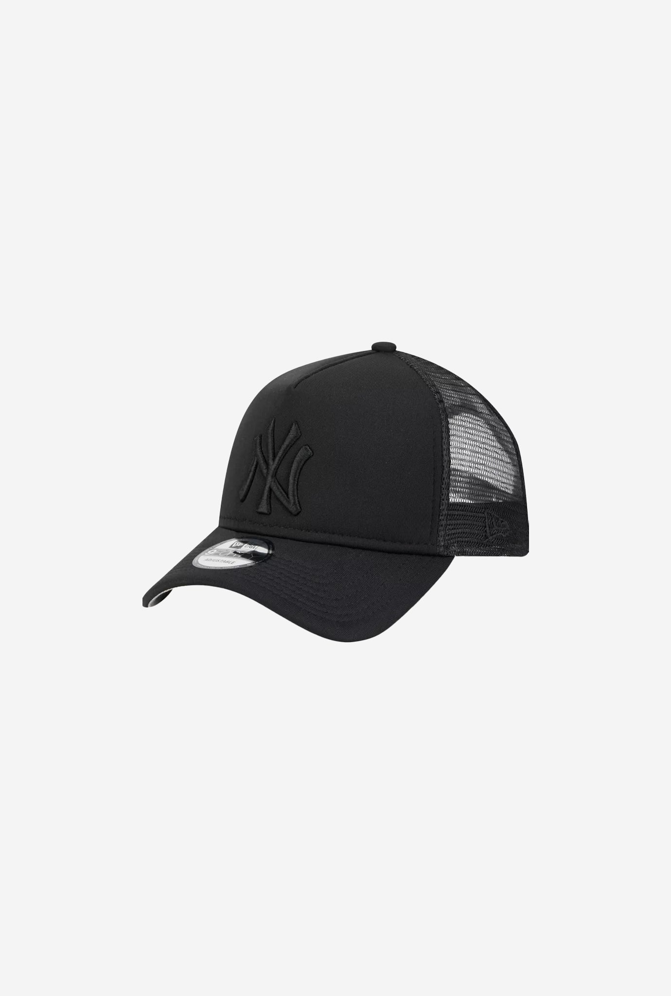 New York Yankees 9FORTY A-Frame Trucker - Black/Black