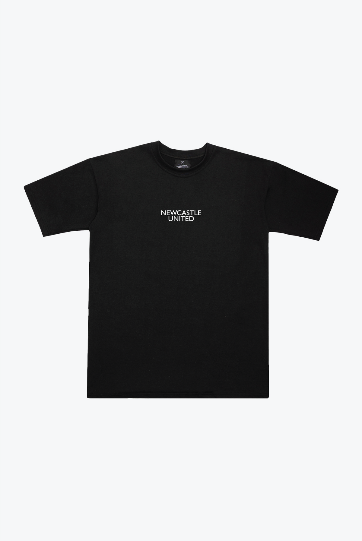 Newcastle United Essentials Heavyweight T-Shirt - Black