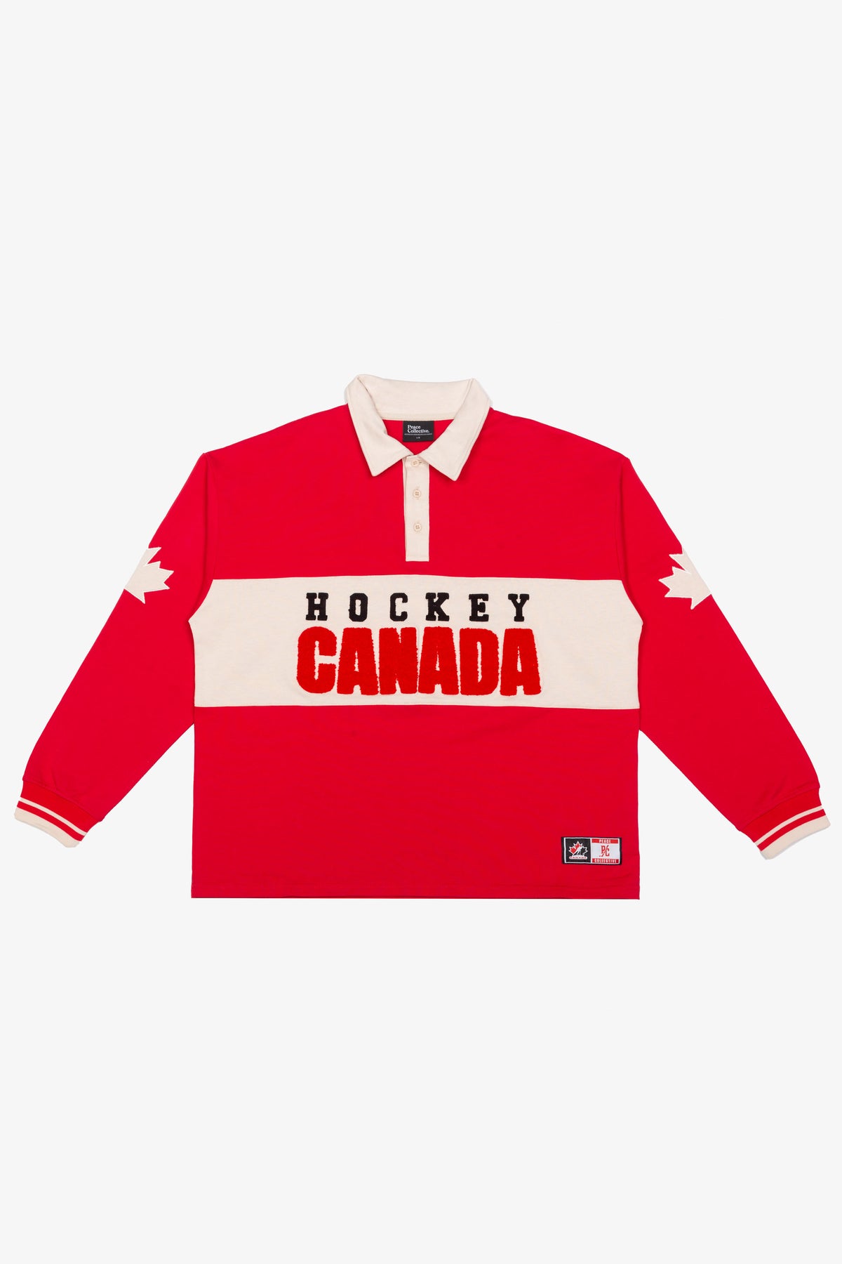 Hockey Canada Fleece Polo - Red