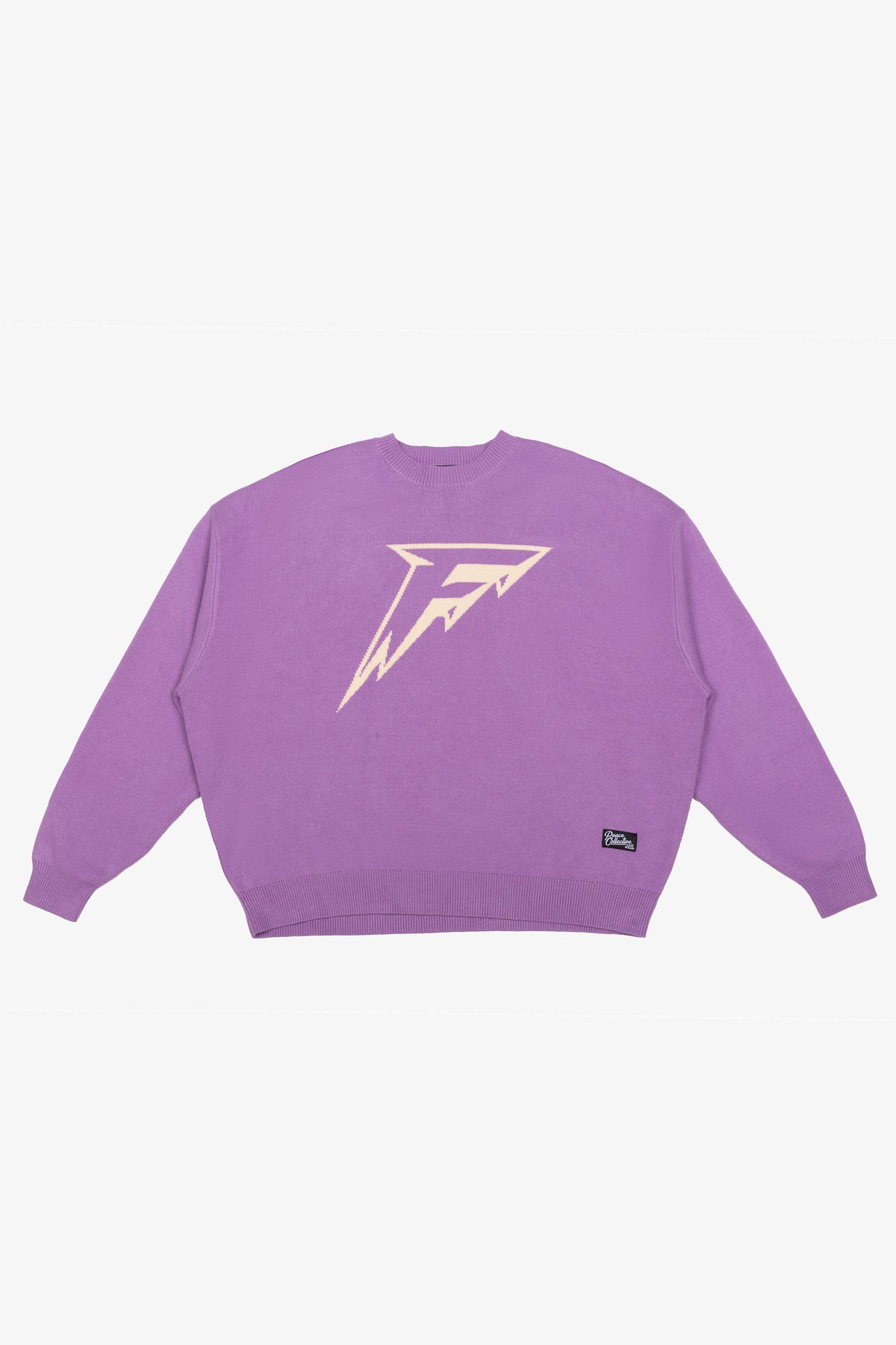 Minnesota Frost Logo Knit Sweater - Purple