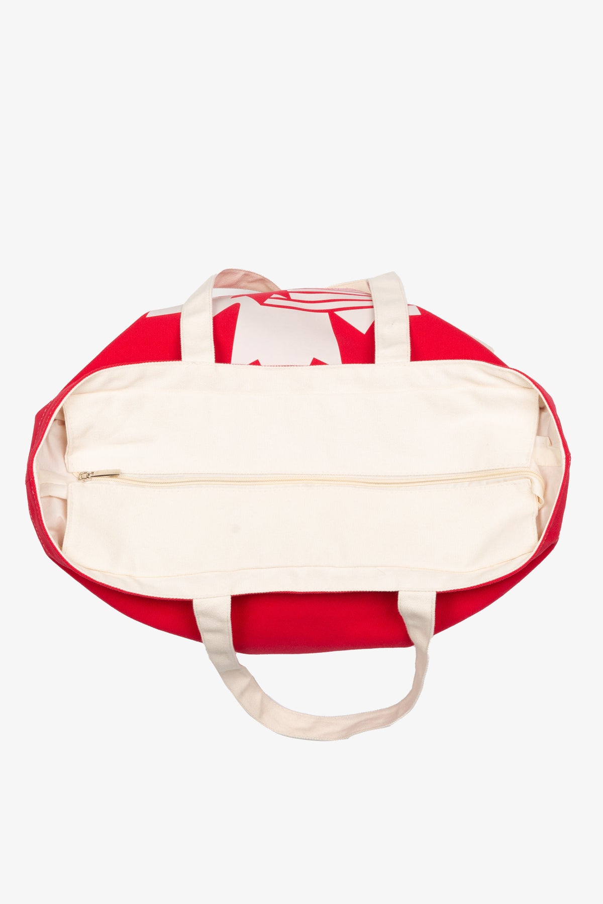 Hockey Canada Tote Bag - Ivory / Red