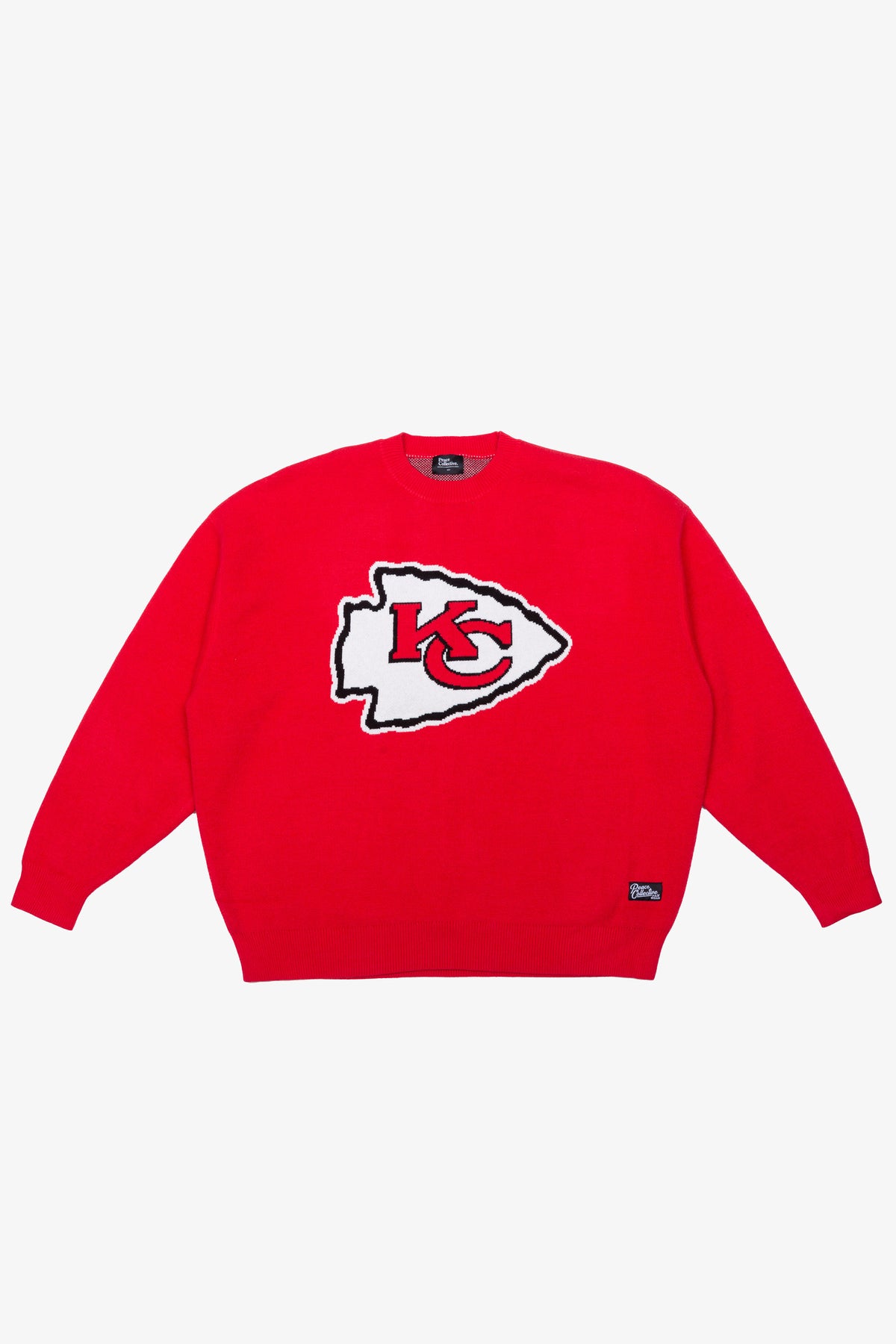 Kansas City Chiefs Retro Knit Sweater - Red