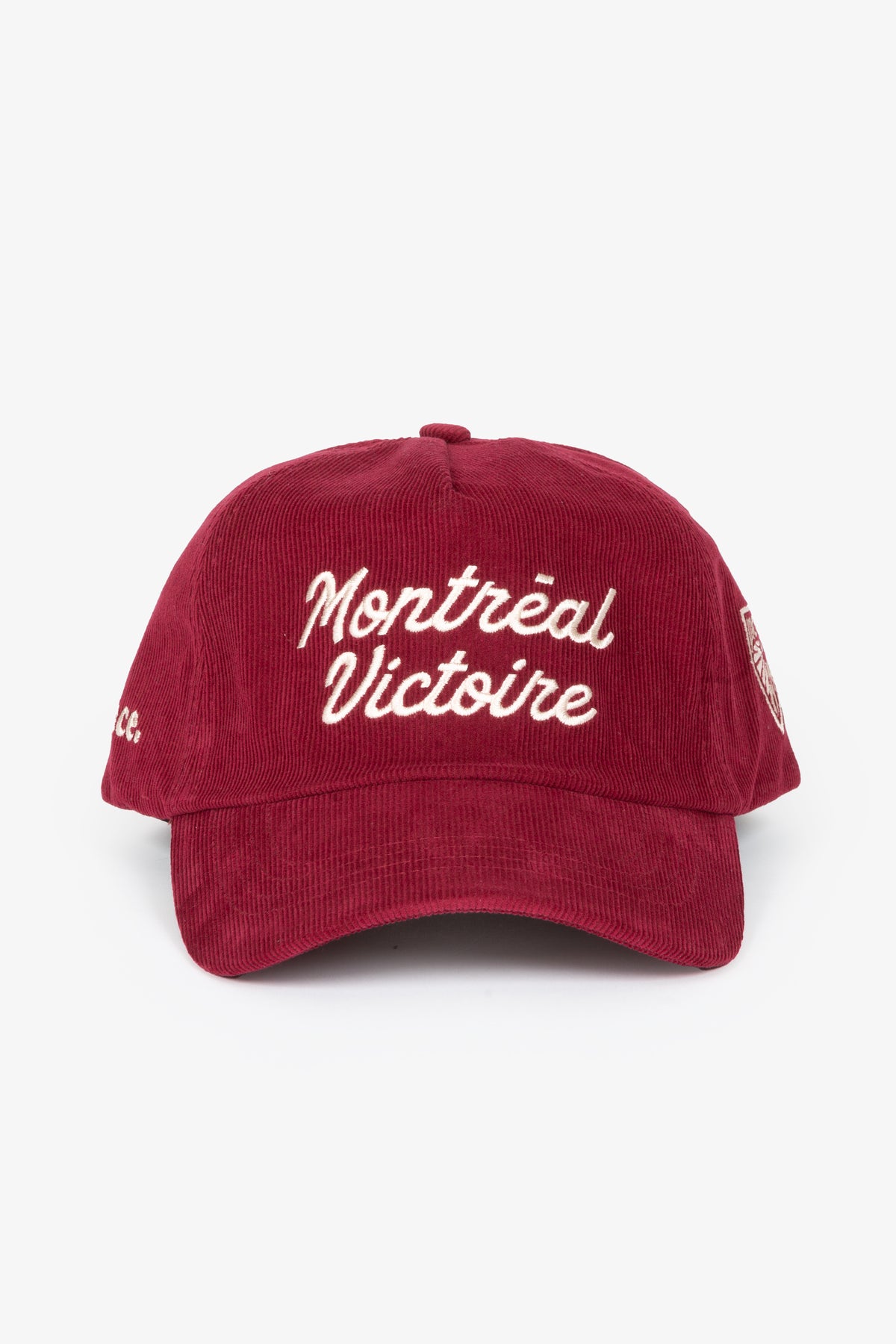 Montréal Victoire Corduroy A-Frame Cap - Maroon