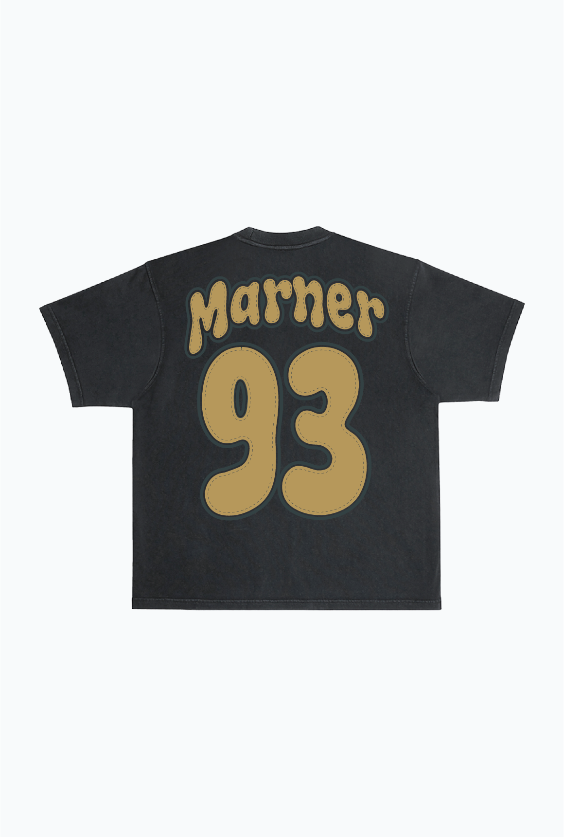 Mitch Marner Heavyweight Garment Dyed T-Shirt - Black