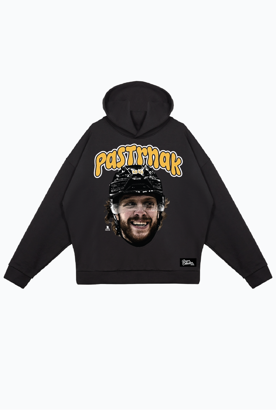David Pastrnak Relaxed Hoodie - Black