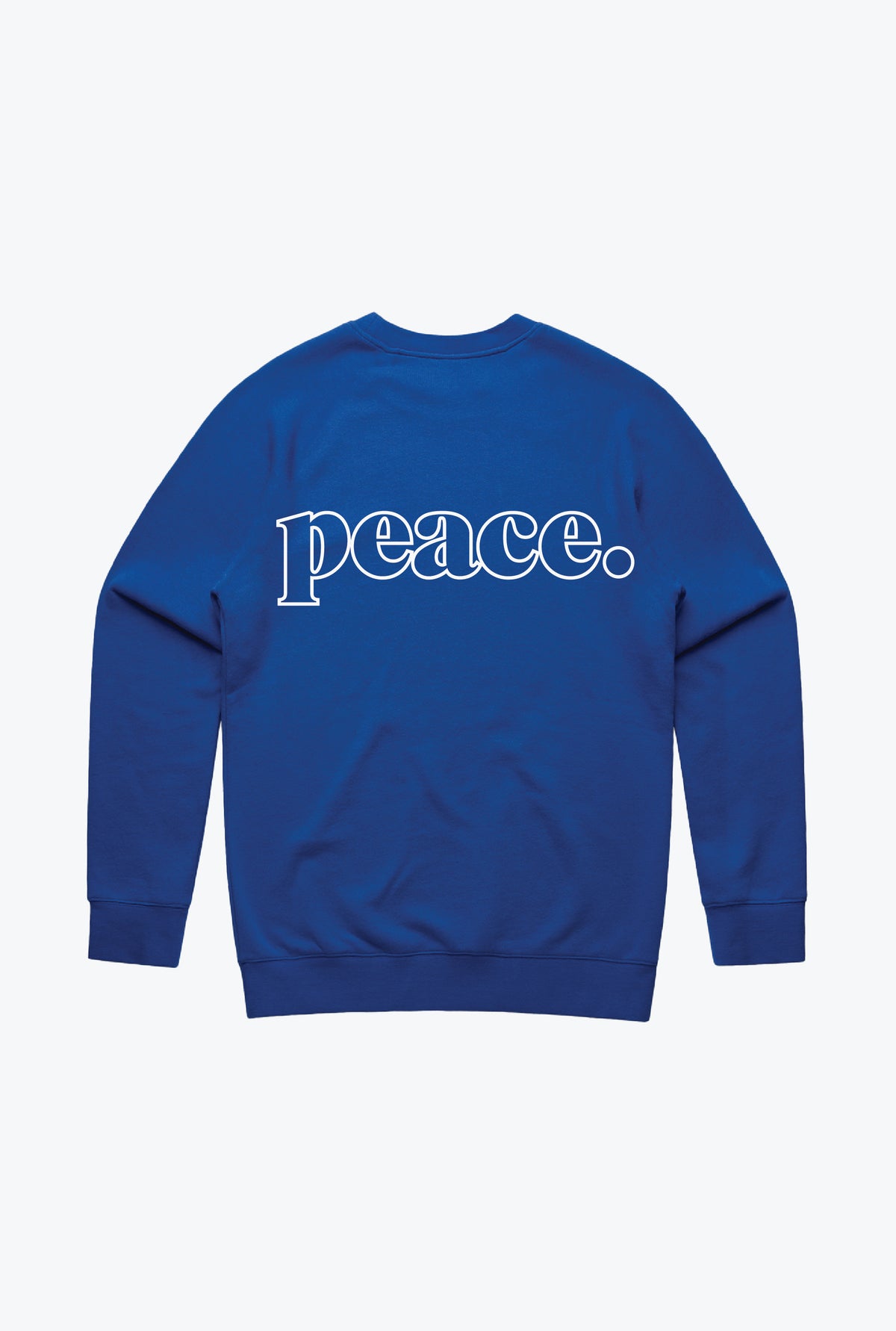 Peace Basics Crewneck - Royal