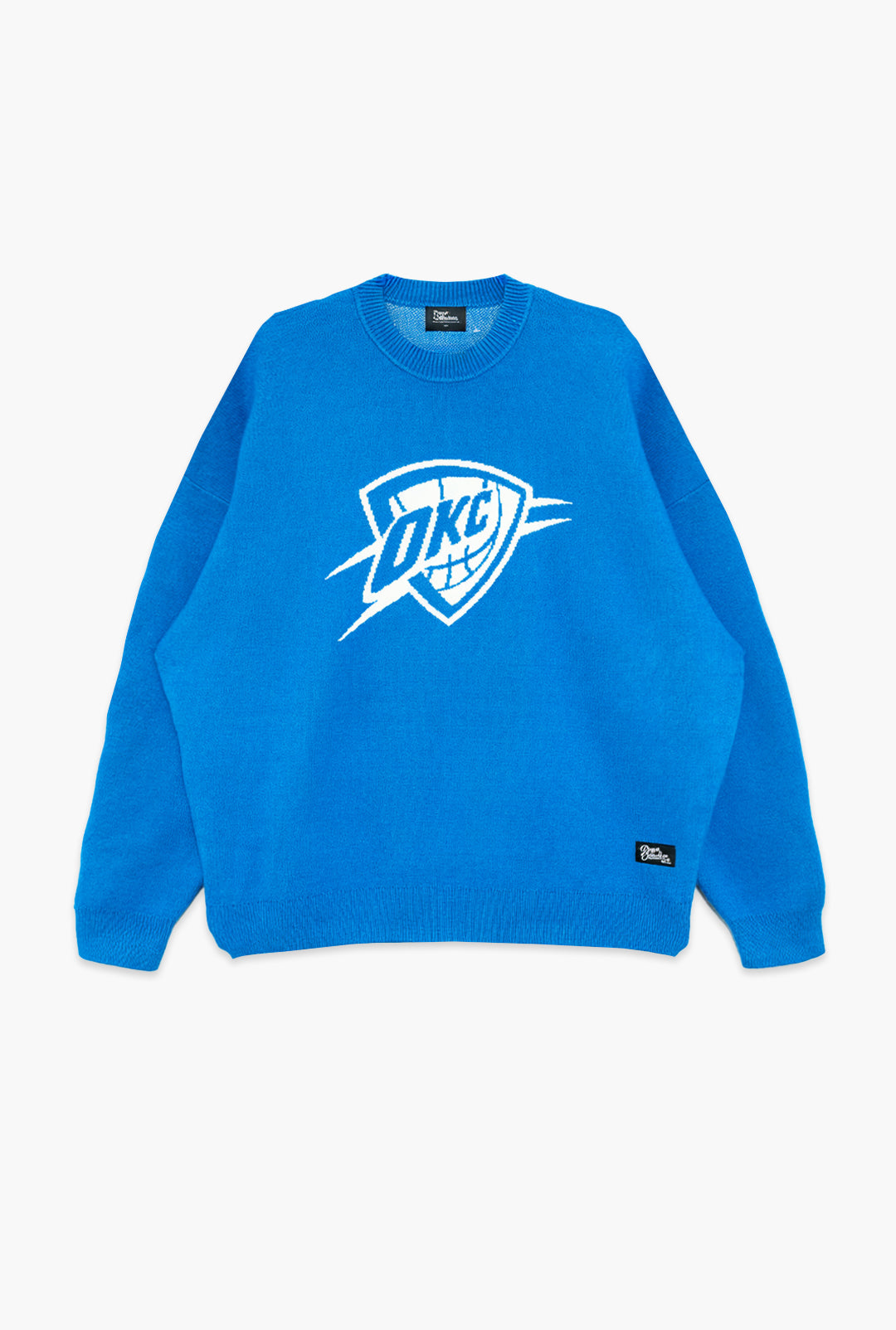 Oklahoma City Thunder Oversized Knit Sweater - Blue