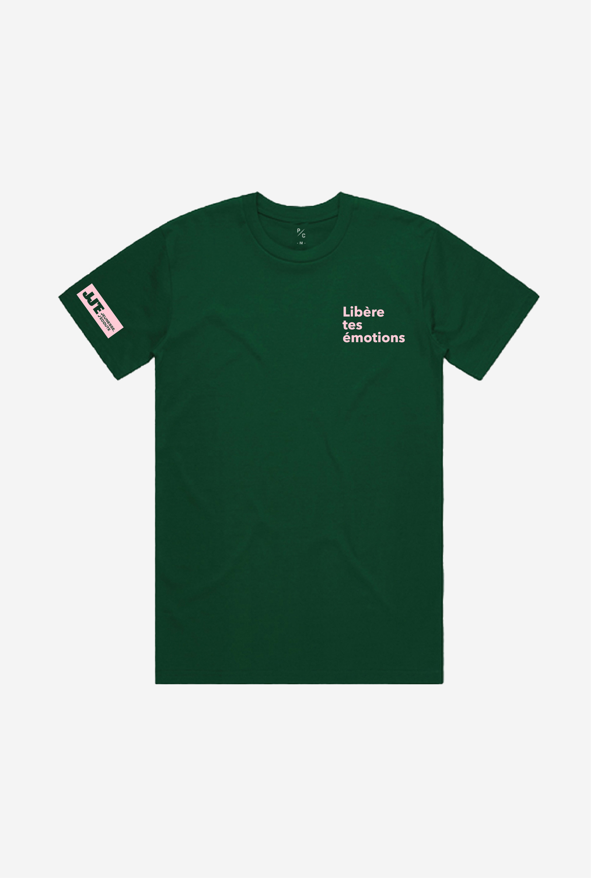 Kids Help Phone Libère Tes Émotions T-Shirt - Forest Green