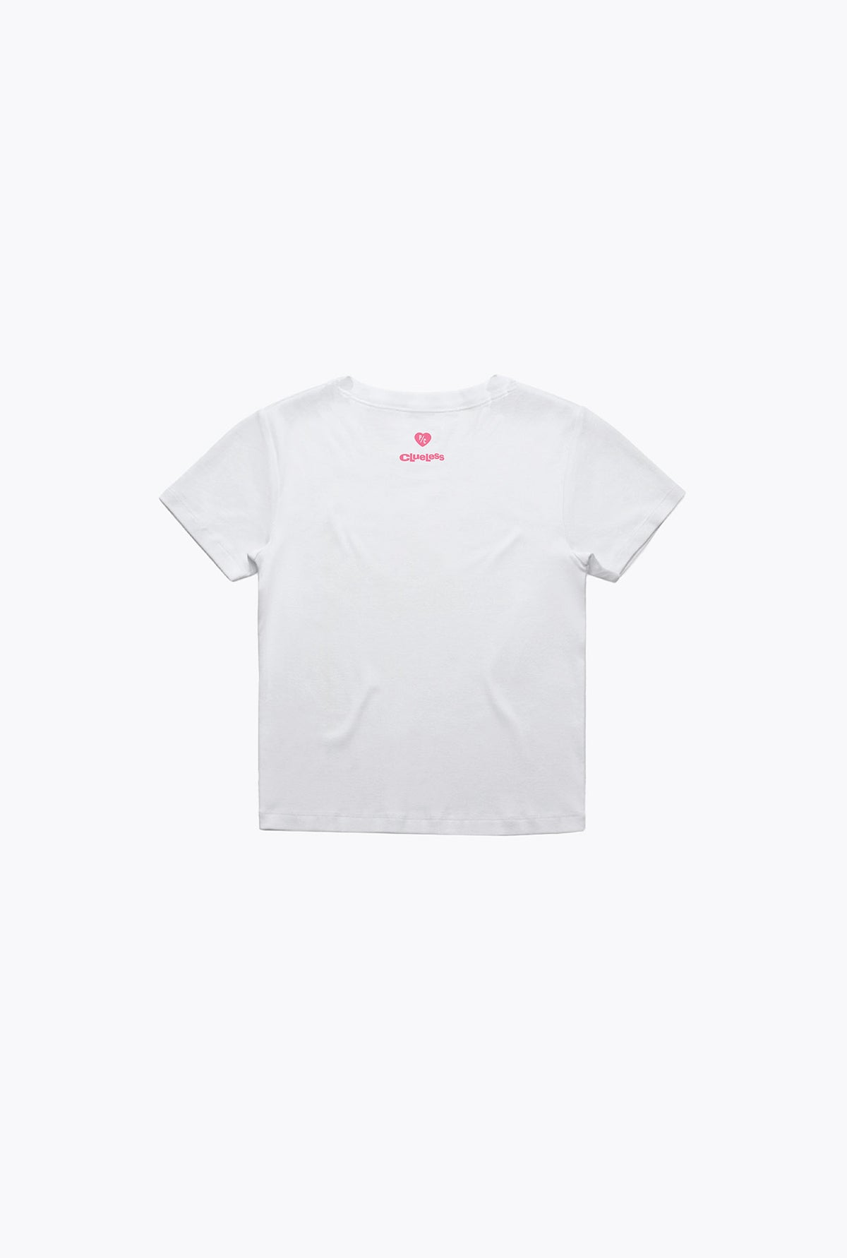 P/C x Clueless "Ugh As If" Baby Tee - White