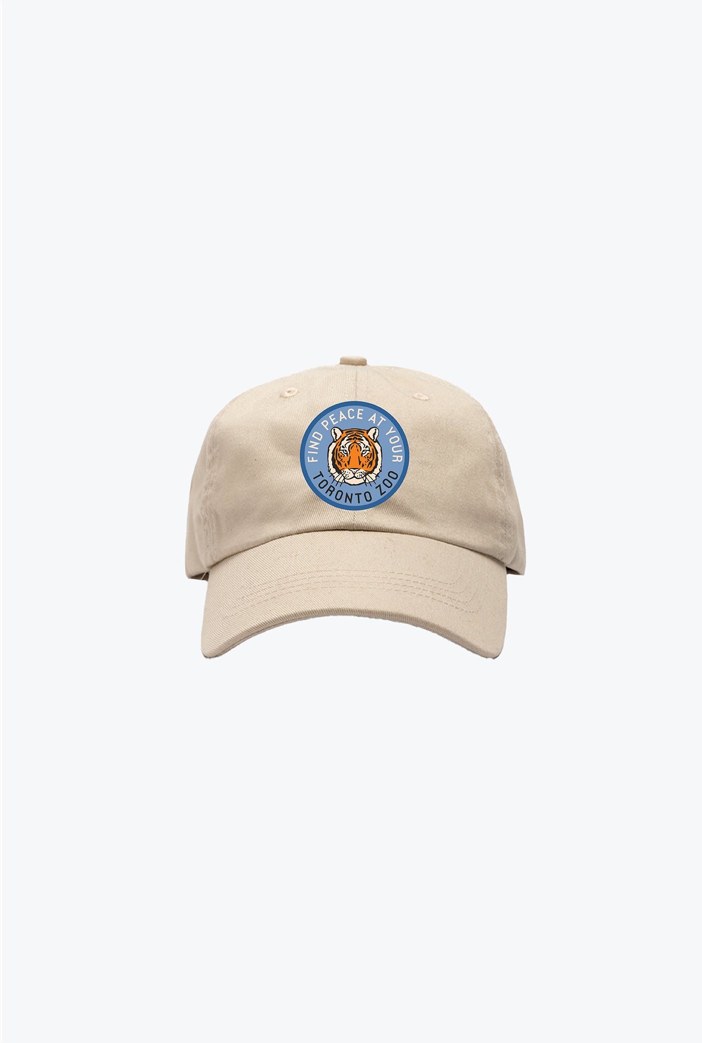 Toronto Zoo Tiger Dad Cap - Ivory