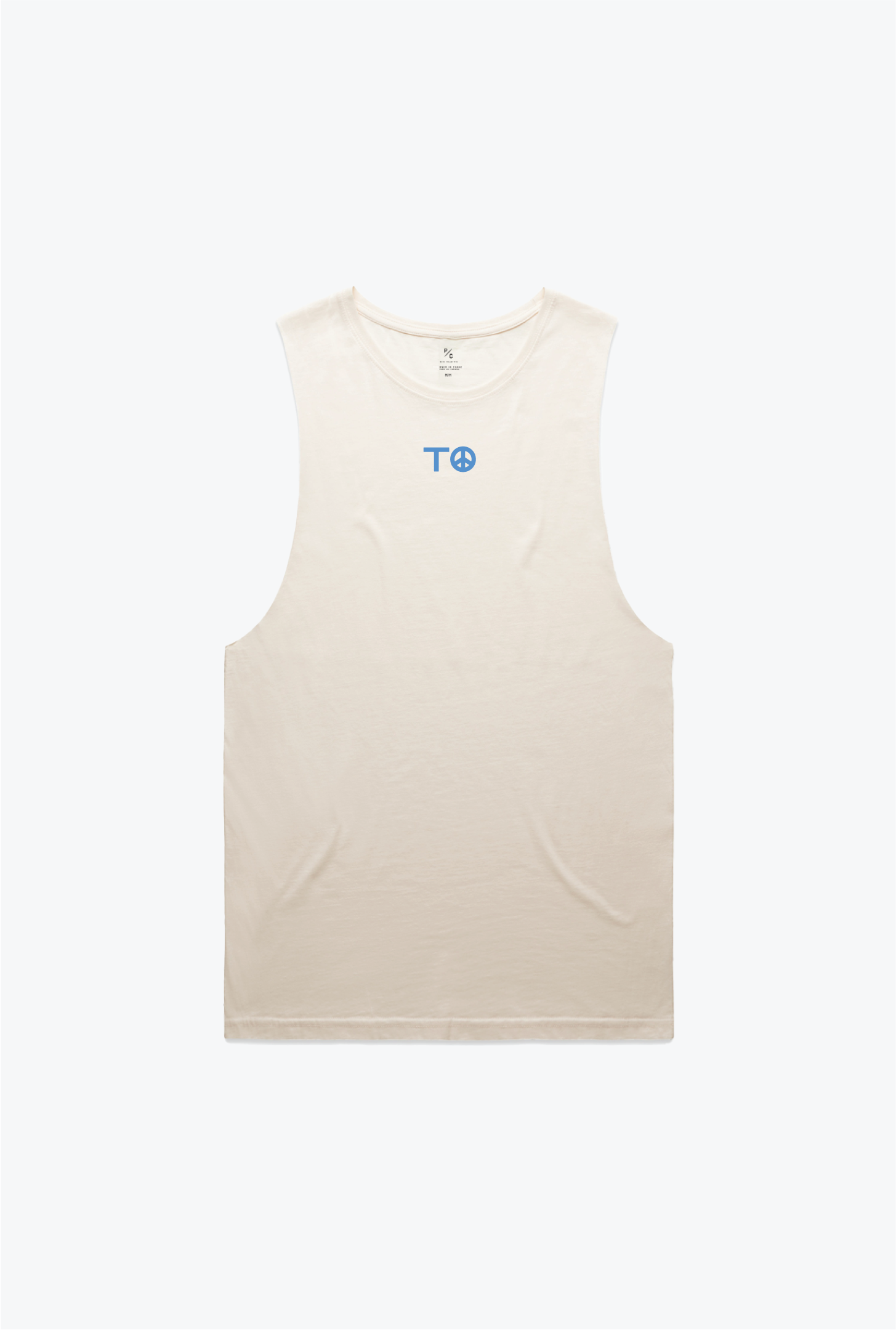 "TO" Peace Sign Barnard Tank