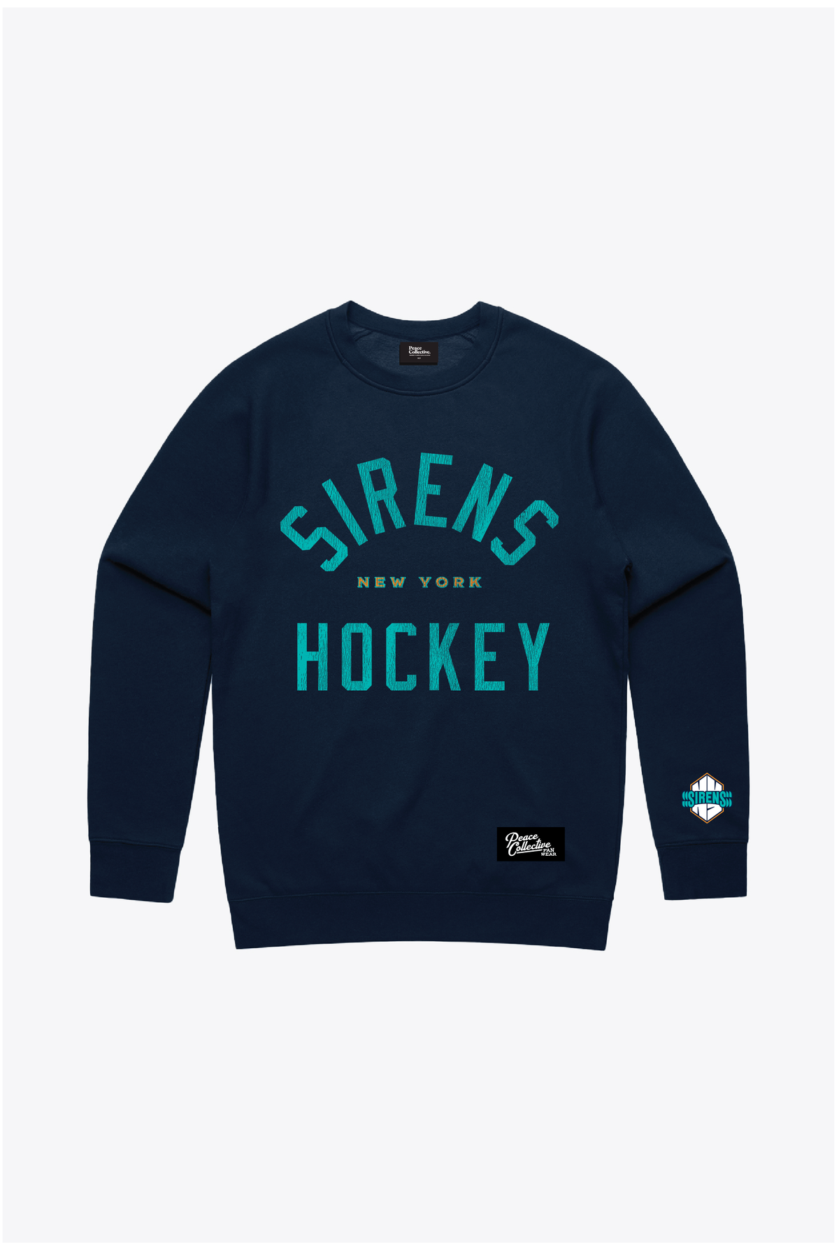 New York Sirens Vintage Heavyweight Crewneck - Navy