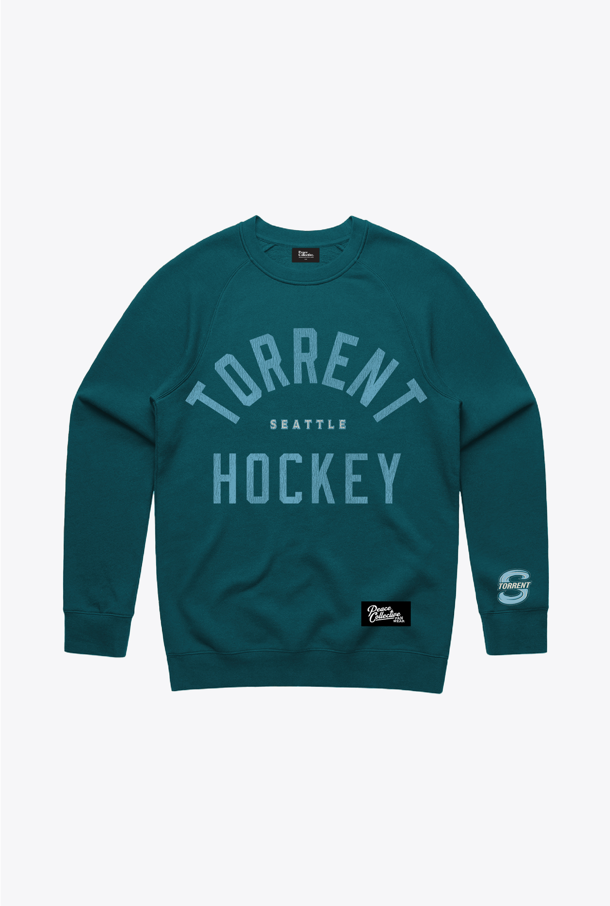 Seattle Torrent Vintage Heavyweight Crewneck - Emerald